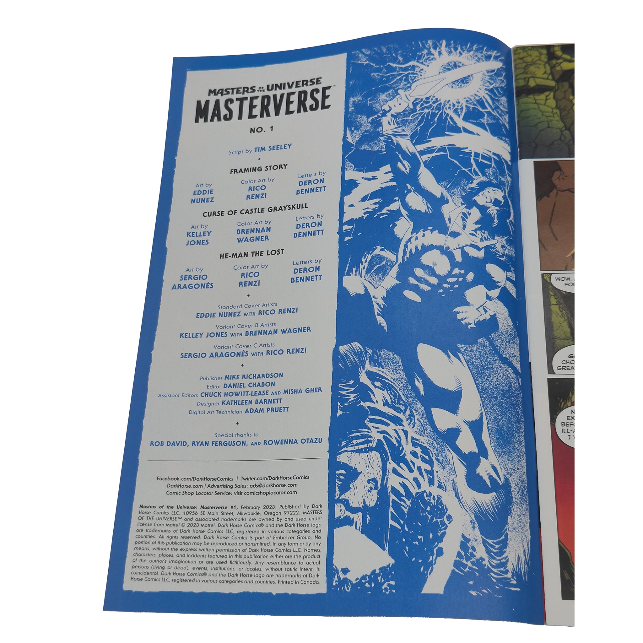 Masters of the Universe Masterverse 1-4 Dark Horse Comics Complete Set 2023