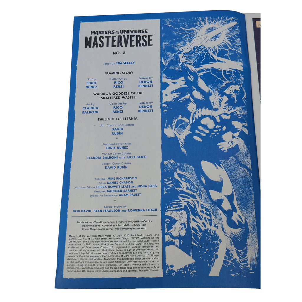 Masters of the Universe Masterverse 1-4 Dark Horse Comics Complete Set 2023