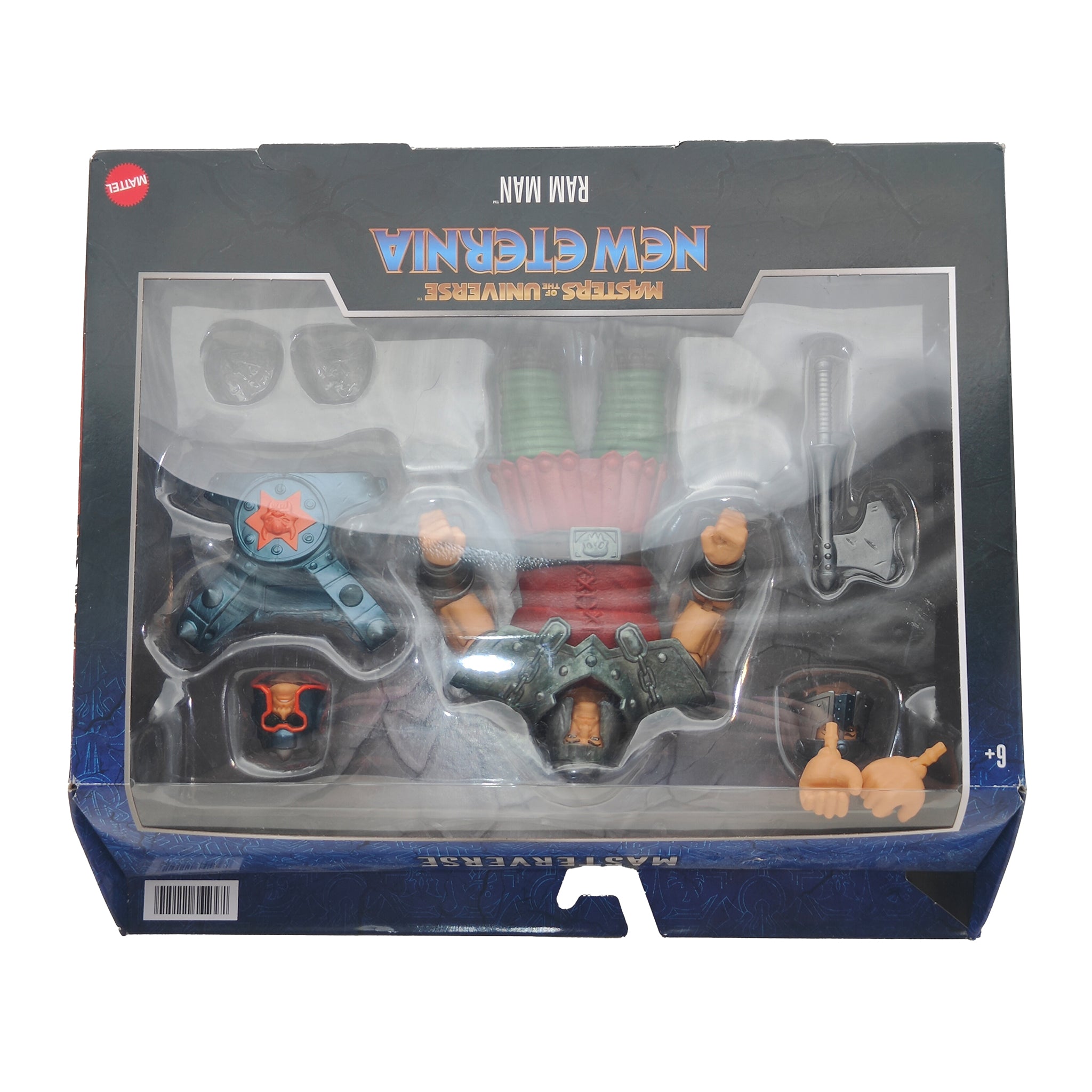 Masters of the Universe Masterverse Deluxe Ram Man New Eternia Mattel Action Figure 2022 18cm – Masters of the Universe, Mattel, 18 cm, 2022, pre-owned collector piece, Uncanny Collectibles Dublin Ireland