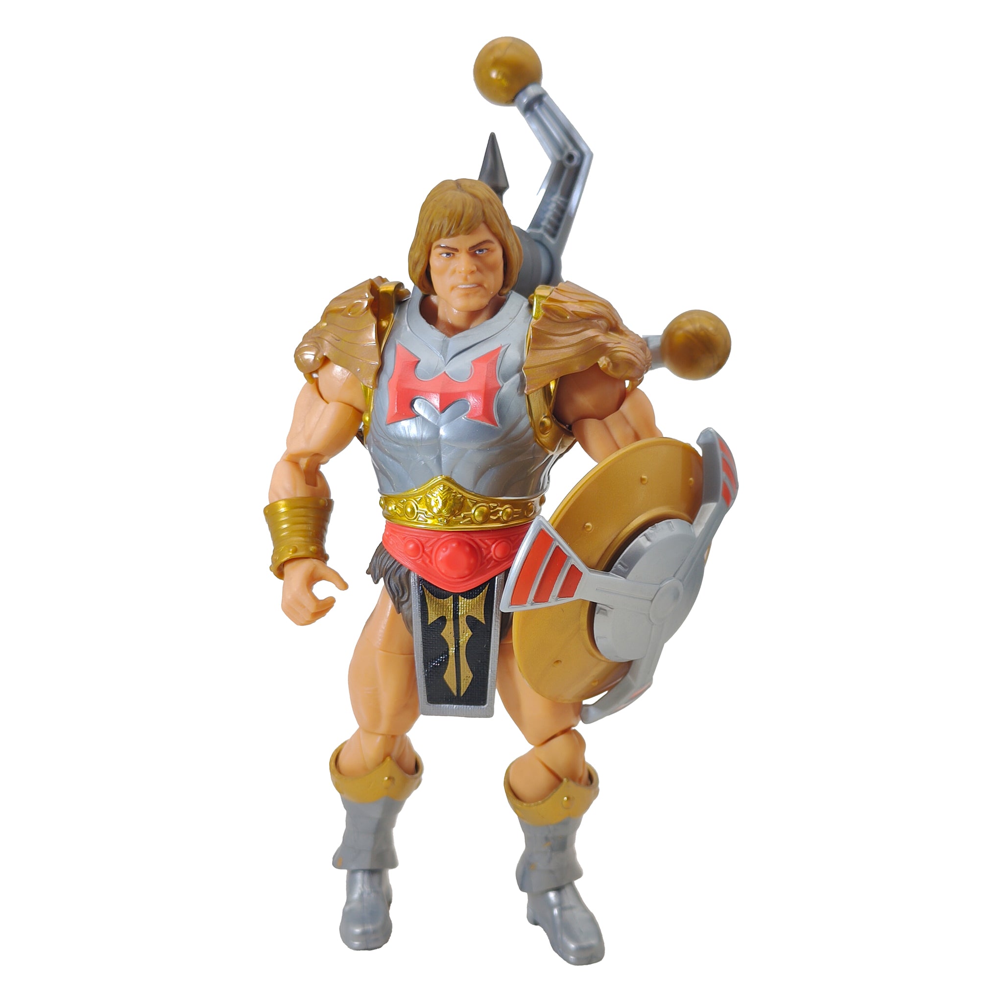 Masters of the Universe Masterverse Flying Fist He-Man New Eternia Mattel Action Figure 2024 18cm – Masters of the Universe, Mattel, 18 cm, 2024, pre-owned collector piece, Uncanny Collectibles Dublin Ireland