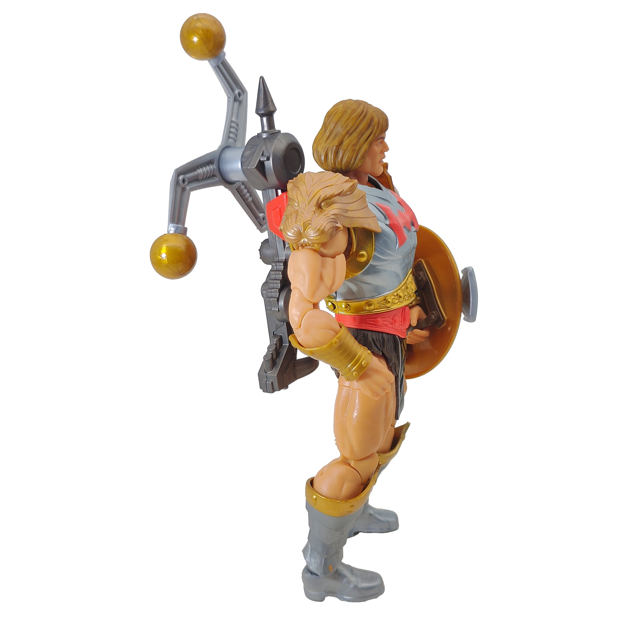 Masters of the Universe Masterverse Flying Fist He-Man New Eternia Mattel Action Figure 2024 18cm – Masters of the Universe, Mattel, 18 cm, 2024, pre-owned collector piece, Uncanny Collectibles Dublin Ireland