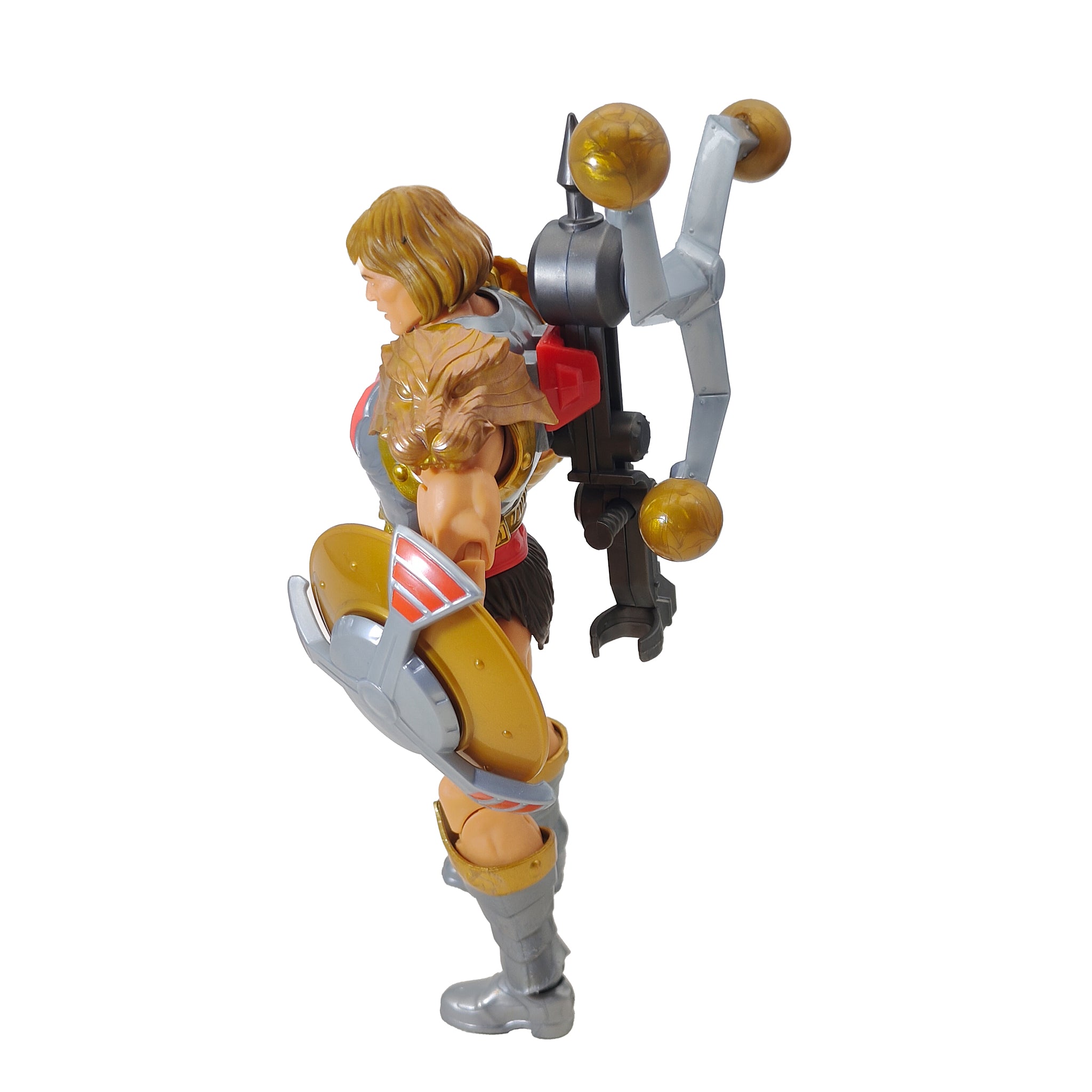 Masters of the Universe Masterverse Flying Fist He-Man New Eternia Mattel Action Figure 2024 18cm – Masters of the Universe, Mattel, 18 cm, 2024, pre-owned collector piece, Uncanny Collectibles Dublin Ireland