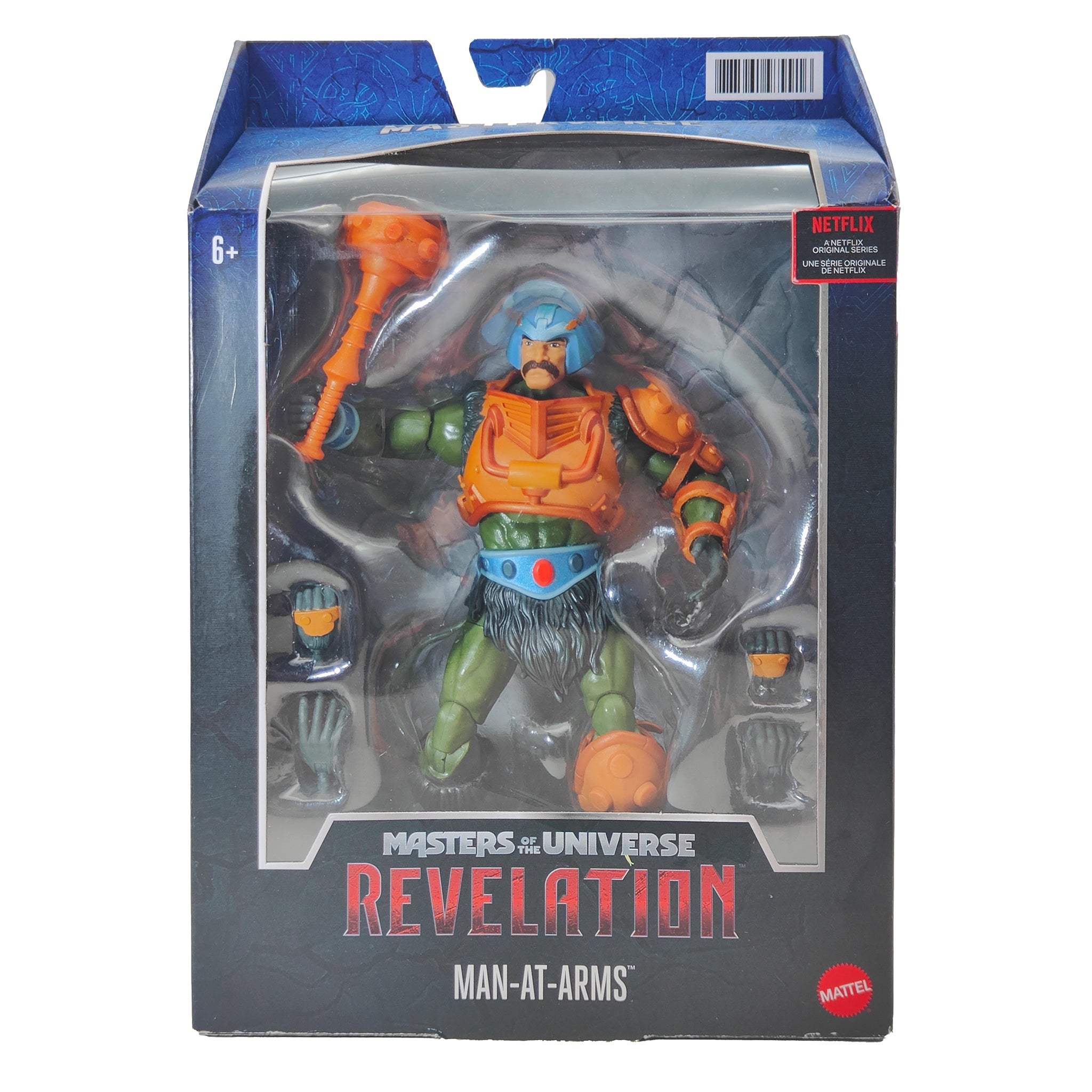 Masters of the Universe Man-At-Arms Revelation Masterverse Mattel Action Figure