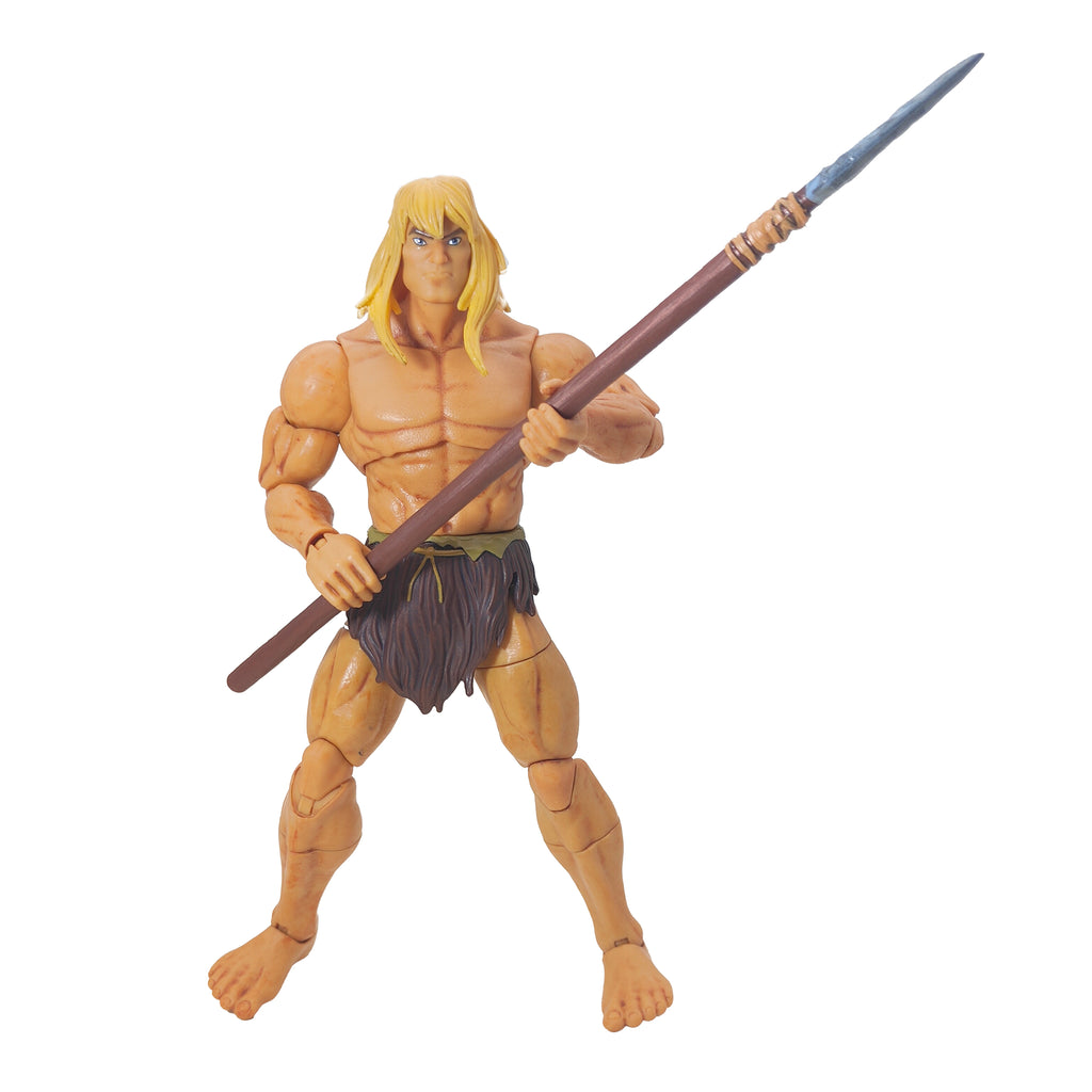 Masters of the Universe Masterverse Savage He Man Revelation Mattel Action Figure 2021 18cm – Masters of the Universe, Mattel, 18 cm, 2021, pre-owned collector piece, Uncanny Collectibles Dublin Ireland