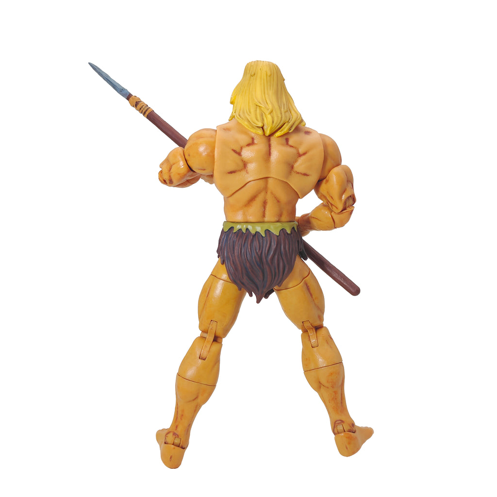 Masters of the Universe Masterverse Savage He Man Revelation Mattel Action Figure 2021 18cm – Masters of the Universe, Mattel, 18 cm, 2021, pre-owned collector piece, Uncanny Collectibles Dublin Ireland