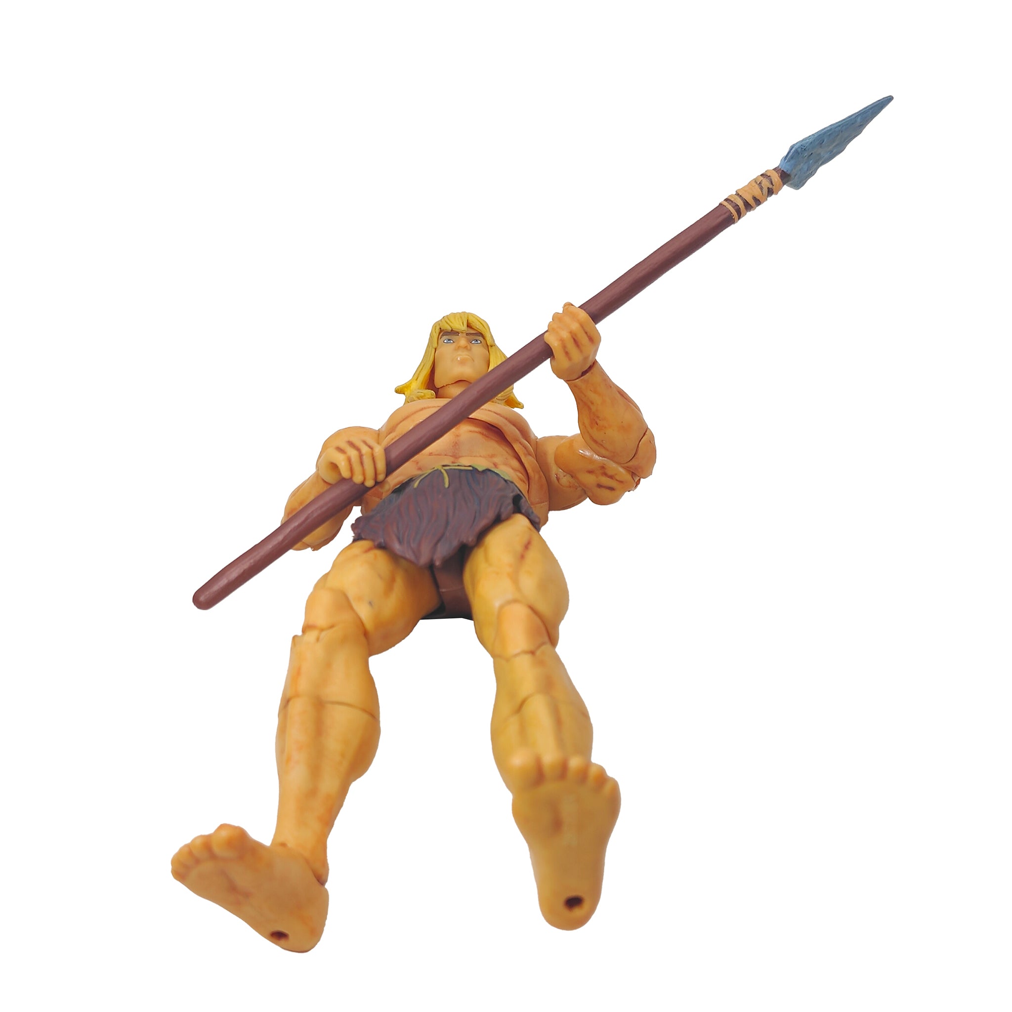Masters of the Universe Masterverse Savage He Man Revelation Mattel Action Figure 2021 18cm – Masters of the Universe, Mattel, 18 cm, 2021, pre-owned collector piece, Uncanny Collectibles Dublin Ireland
