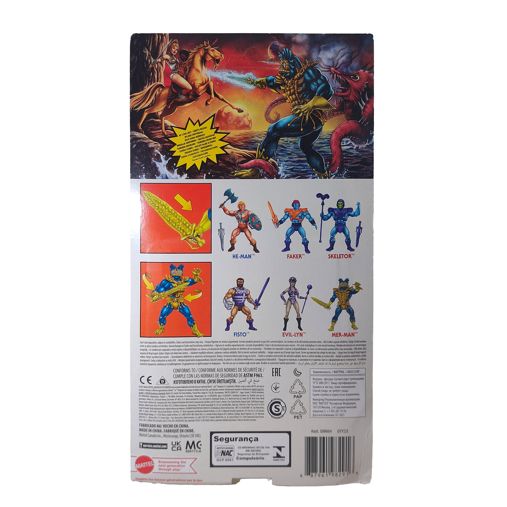 Masters of the Universe Mer-Man Origins Lords of Power Mattel Figure 2021 - photo 4 of 7