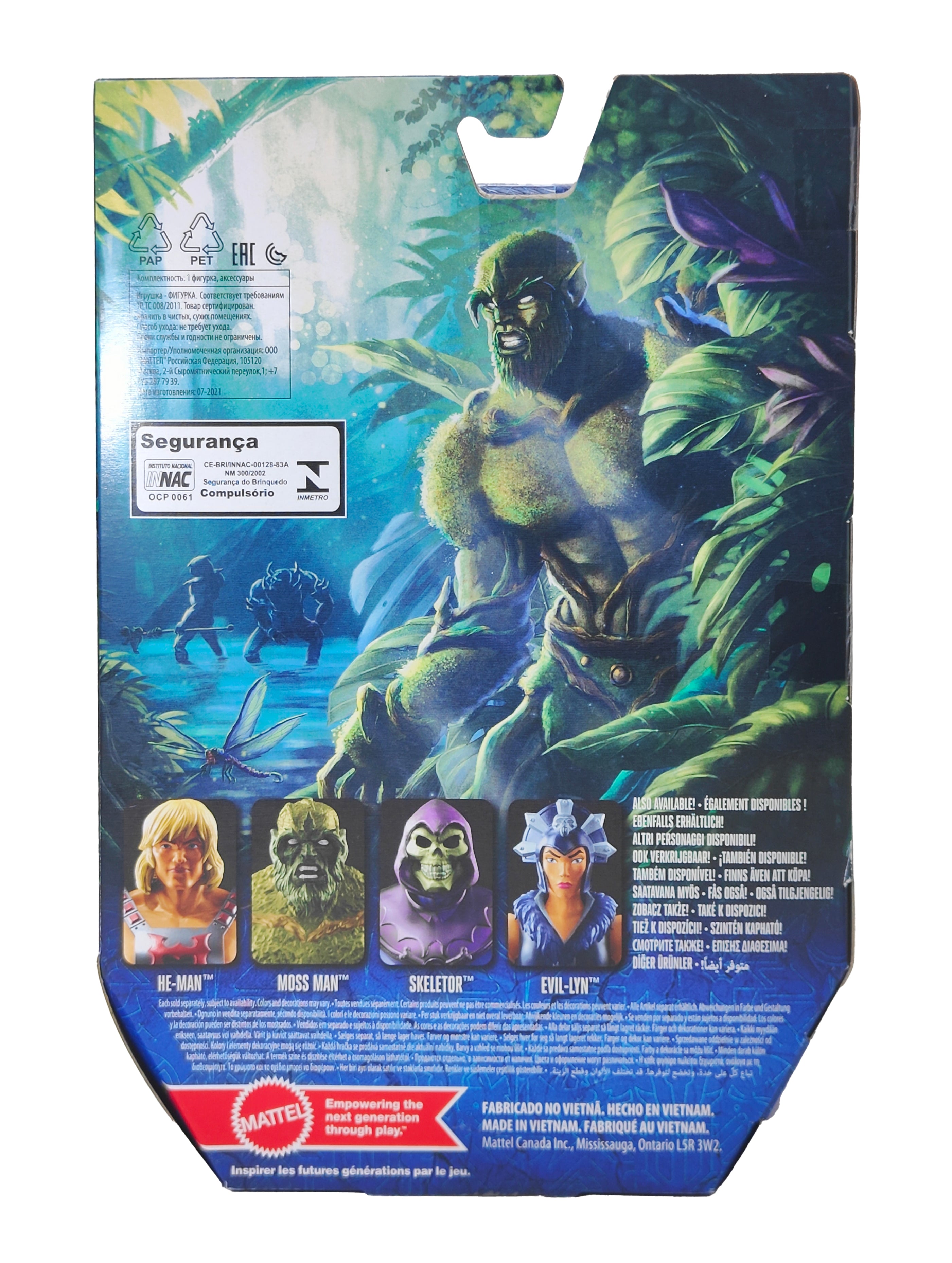 Masters of the Universe Moss Man Revelation Masterverse Mattel Action Figure