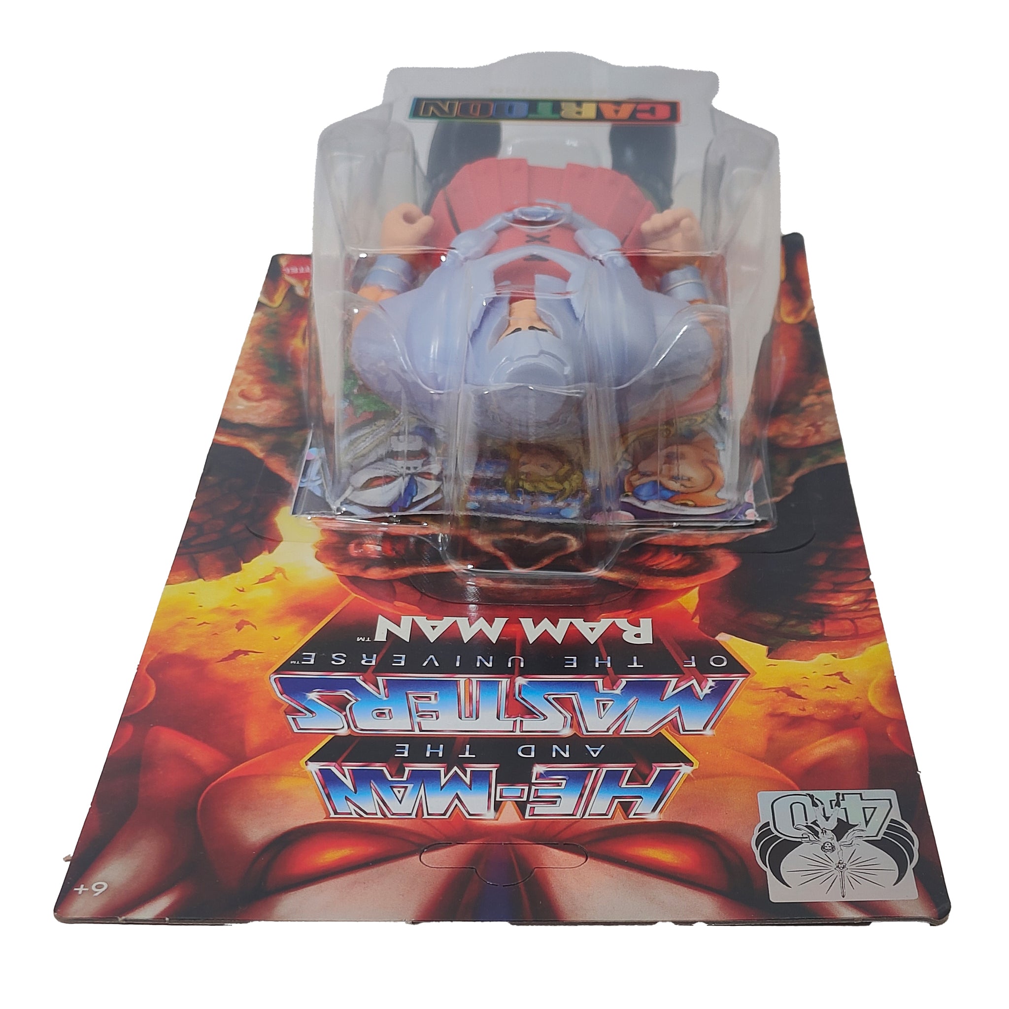 Masters of the Universe Origin Ram Man Cartoon Collection Mattel Action Figure – Masters of the Universe, Mattel, 14 cm, pre-owned collector piece, Uncanny Collectibles Dublin Ireland