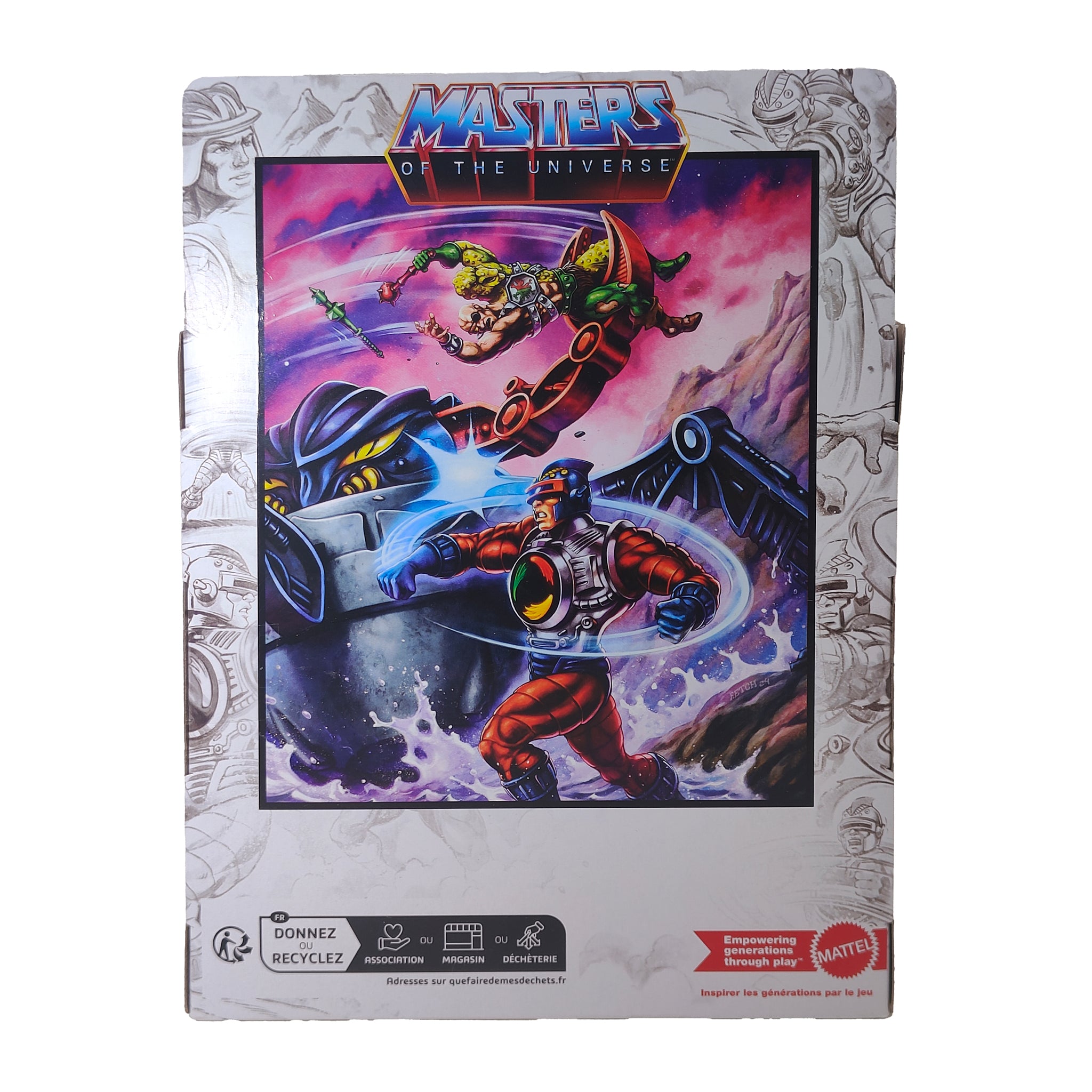Masters of the Universe Origins Sketchbook Series Sy-Klone Mattel Action Figure