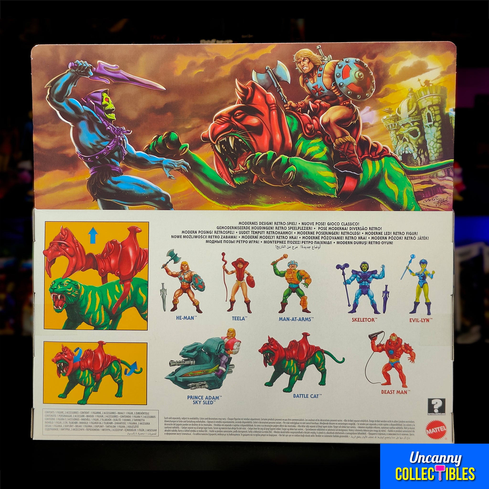 Masters of the Universe Origins Battle Cat Mattel Action Figure 2020 – photo 4 of 20