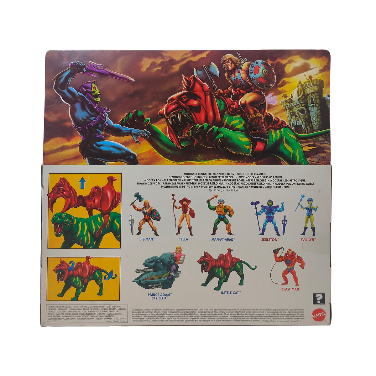 Masters of the Universe Origins Battle Cat Mattel Action Figure 2020 - photo 4 of 20