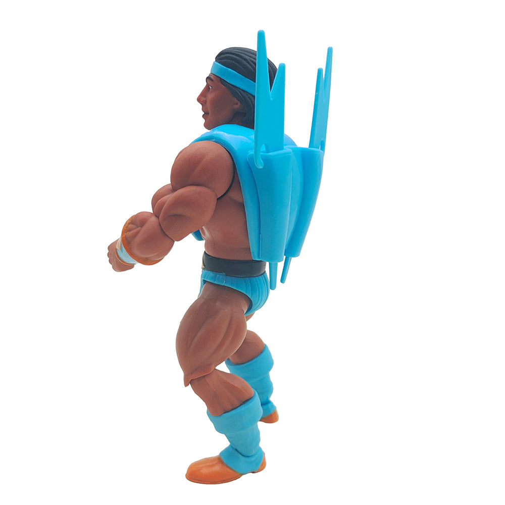 Masters of the Universe Origins Bolt Man Action Figure Mattel 2020 14 cm – Masters of the Universe, Mattel, 14 cm, 2020, pre-owned collector piece, Uncanny Collectibles Dublin Ireland