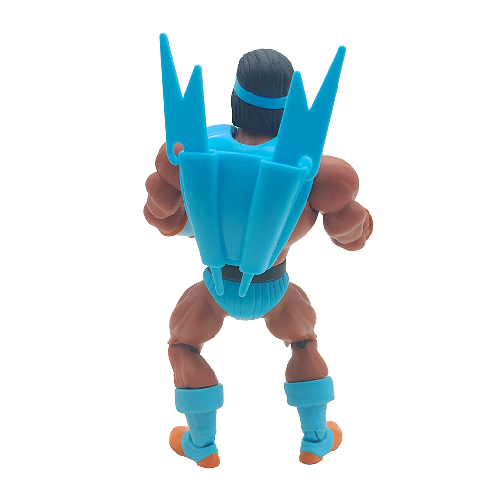 Masters of the Universe Origins Bolt Man Action Figure Mattel 2020 14 cm – Masters of the Universe, Mattel, 14 cm, 2020, pre-owned collector piece, Uncanny Collectibles Dublin Ireland