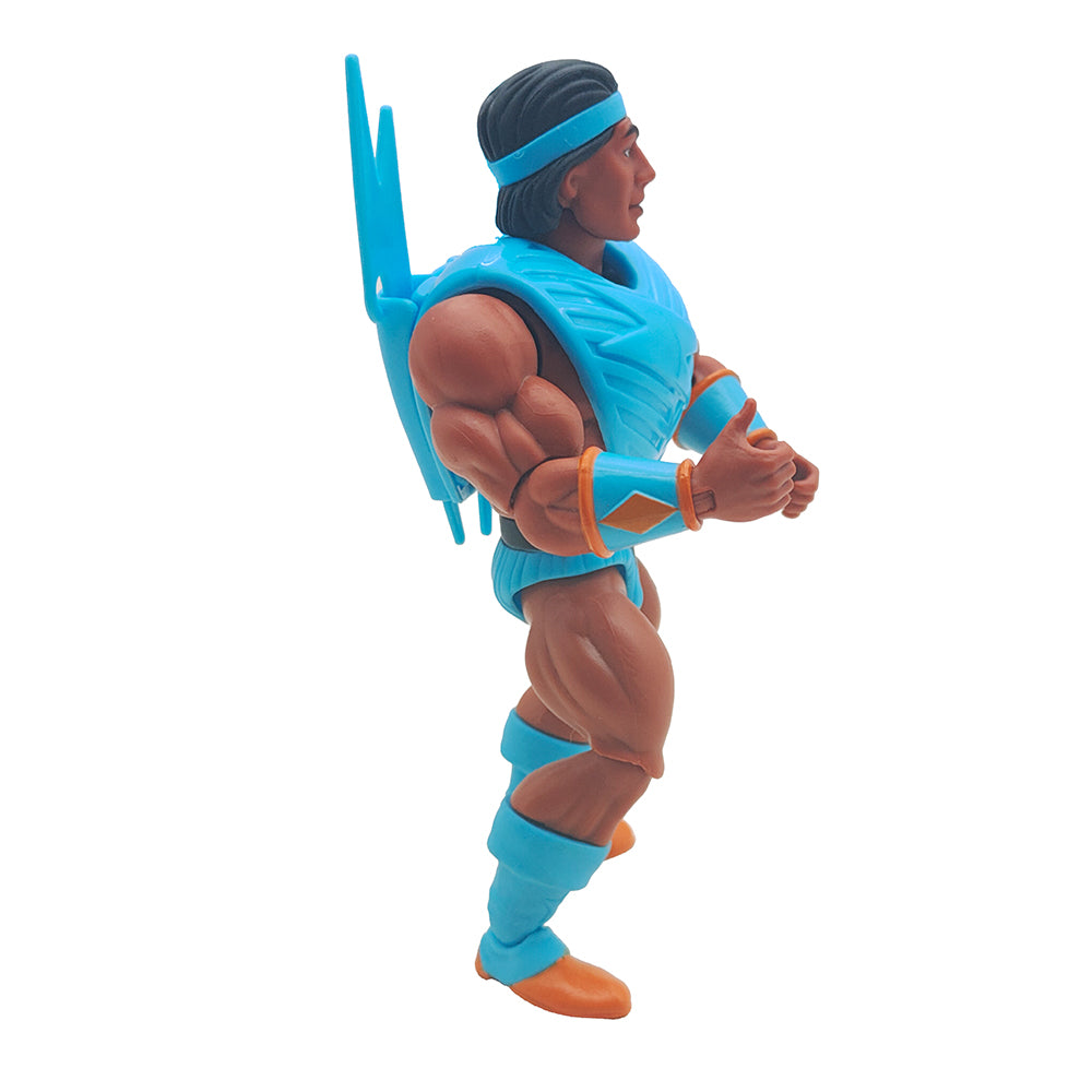 Masters of the Universe Origins Bolt Man Action Figure Mattel 2020 14 cm – Masters of the Universe, Mattel, 14 cm, 2020, pre-owned collector piece, Uncanny Collectibles Dublin Ireland