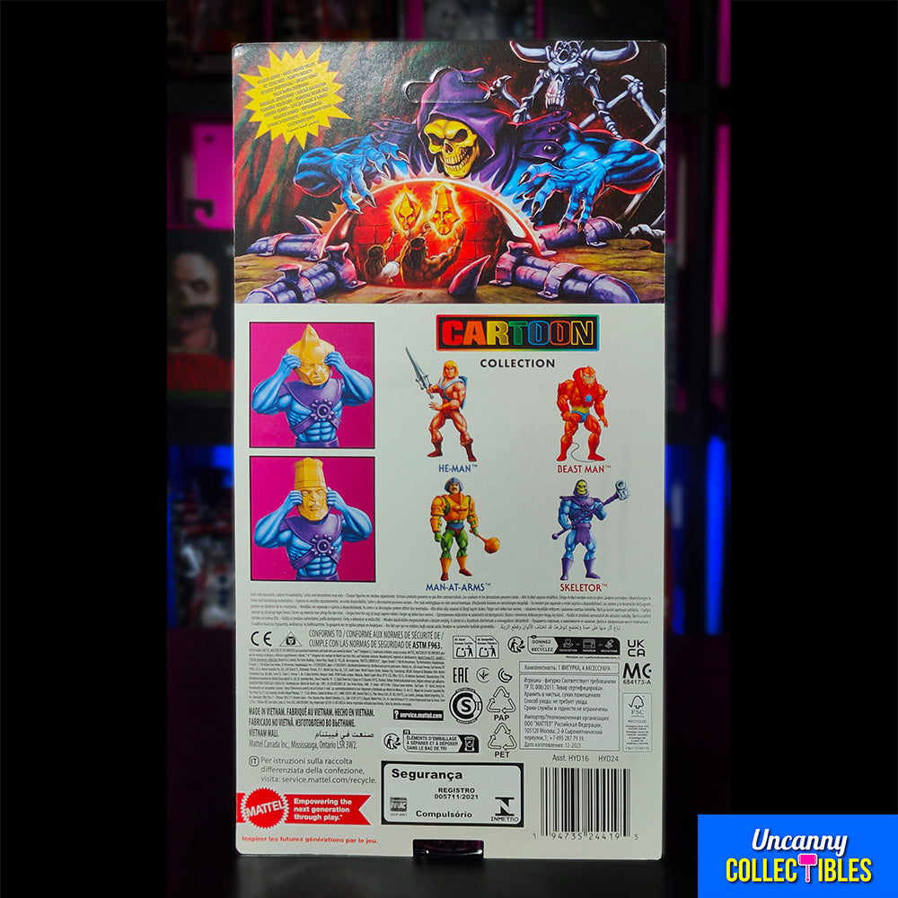 Masters of the Universe Origins Cartoon Skeletor Mattel Action Figure 14 cm – Masters of the Universe, Mattel, 14 cm, 2024, brand new collector item, Uncanny Collectibles Dublin Ireland