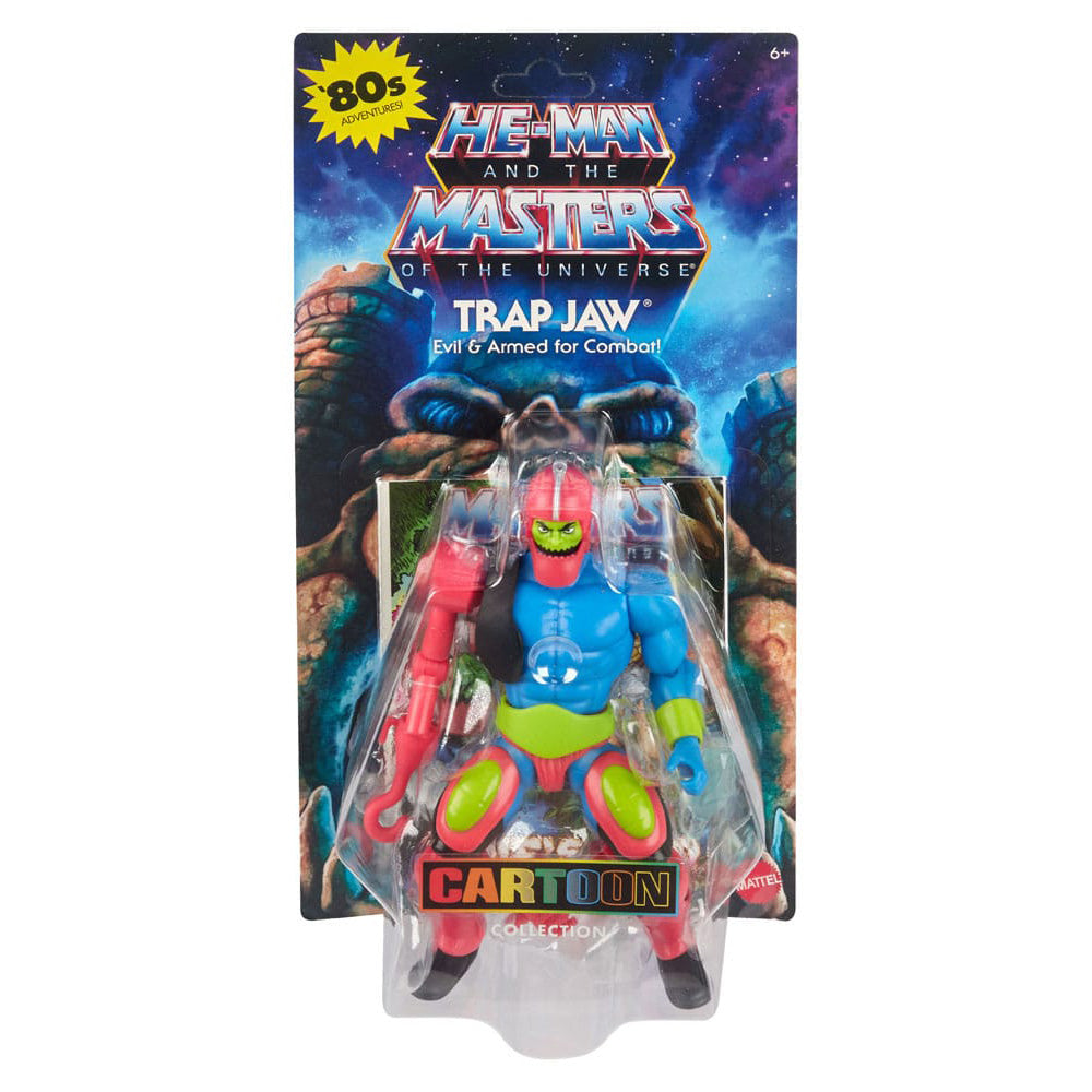 Masters of the Universe Origins Cartoon Trap Jaw Mattel Action Figure 14 cm – Masters of the Universe, Mattel, 14 cm, 2024, brand new collector item, Uncanny Collectibles Dublin Ireland
