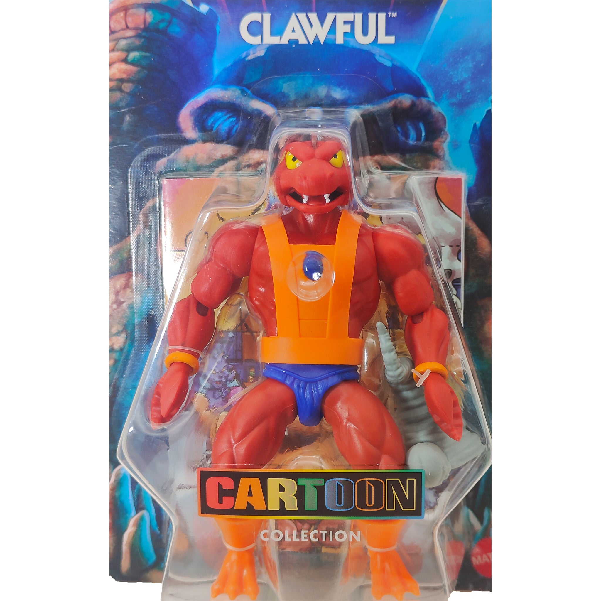 Masters of the Universe Origins Clawful Cartoon Collection Mattel Action Figure 14 cm – Masters of the Universe, Mattel, 14 cm, pre-owned collector piece, Uncanny Collectibles Dublin Ireland