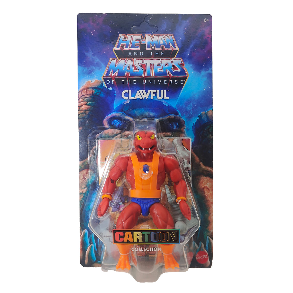 Masters of the Universe Origins Clawful Cartoon Collection Mattel Action Figure 14 cm – Masters of the Universe, Mattel, 14 cm, pre-owned collector piece, Uncanny Collectibles Dublin Ireland