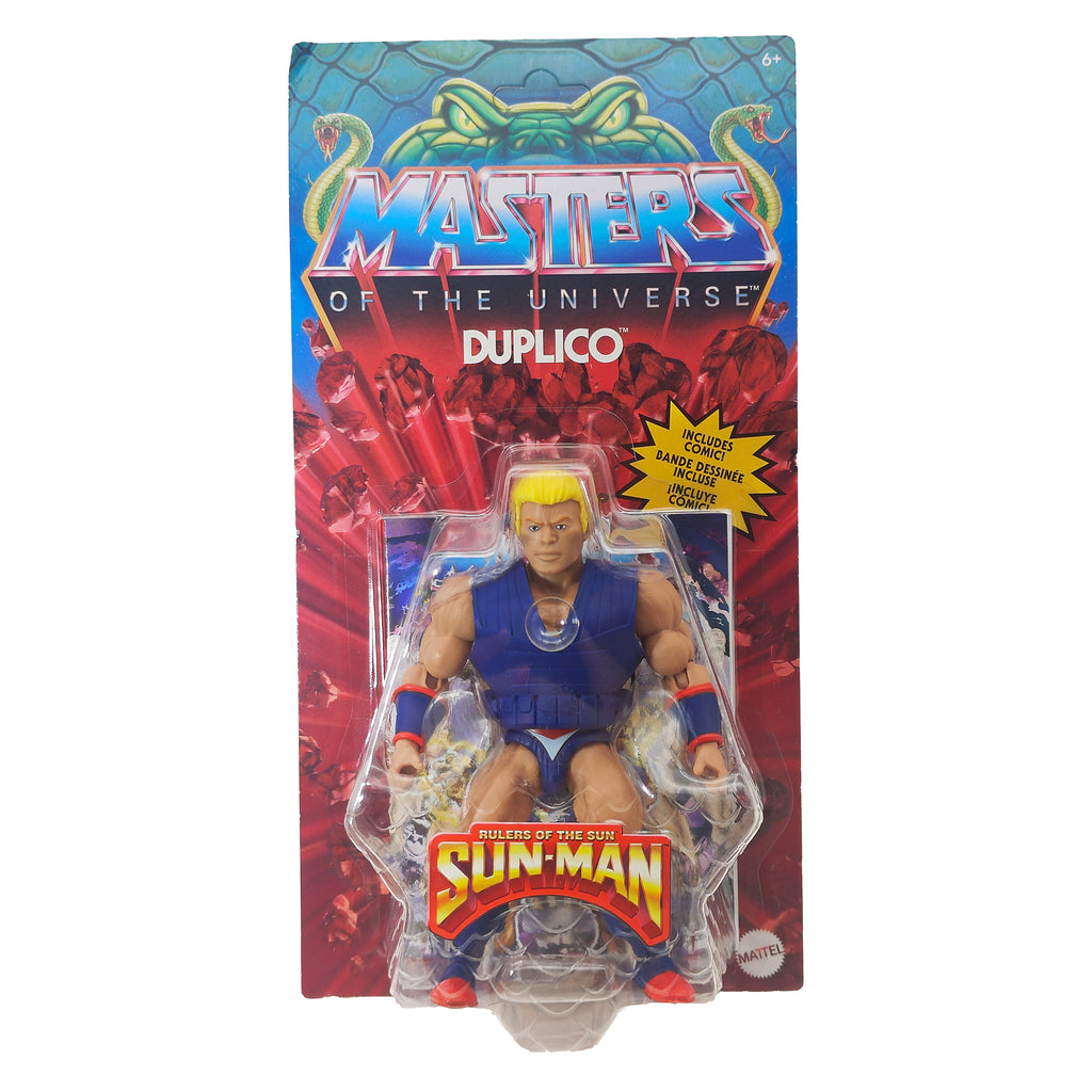 Masters of the Universe Origins Duplico Mattel Action Figure 2023 – Masters of the Universe, Mattel, 14 cm, 2023, pre-owned collector piece, Uncanny Collectibles Dublin Ireland