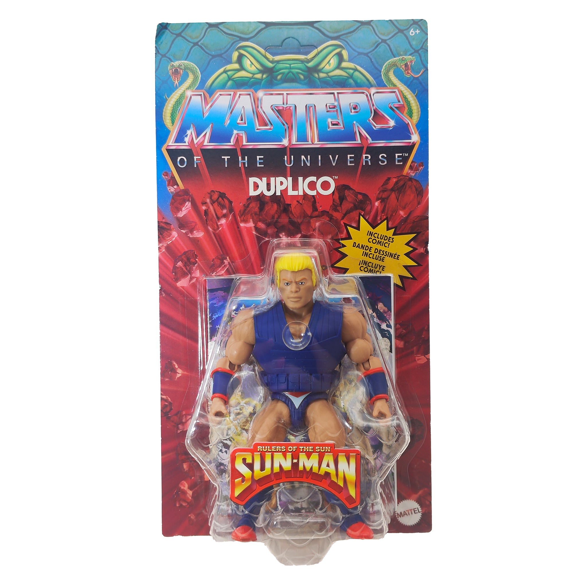 Masters of the Universe Origins Duplico Mattel Action Figure 2023 – Masters of the Universe, Mattel, 14 cm, 2023, pre-owned collector piece, Uncanny Collectibles Dublin Ireland