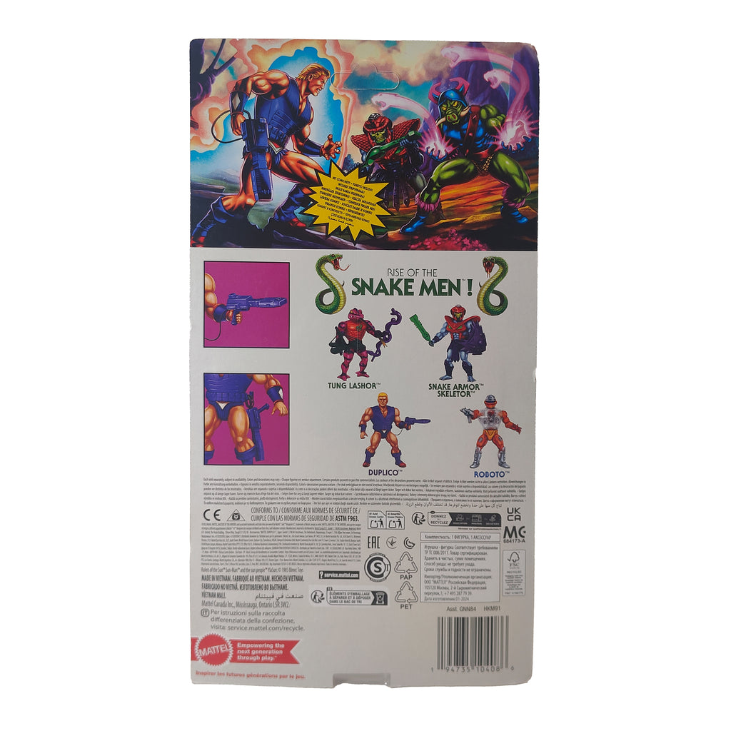 Masters of the Universe Origins Duplico Mattel Action Figure 2023 – Masters of the Universe, Mattel, 14 cm, 2023, pre-owned collector piece, Uncanny Collectibles Dublin Ireland