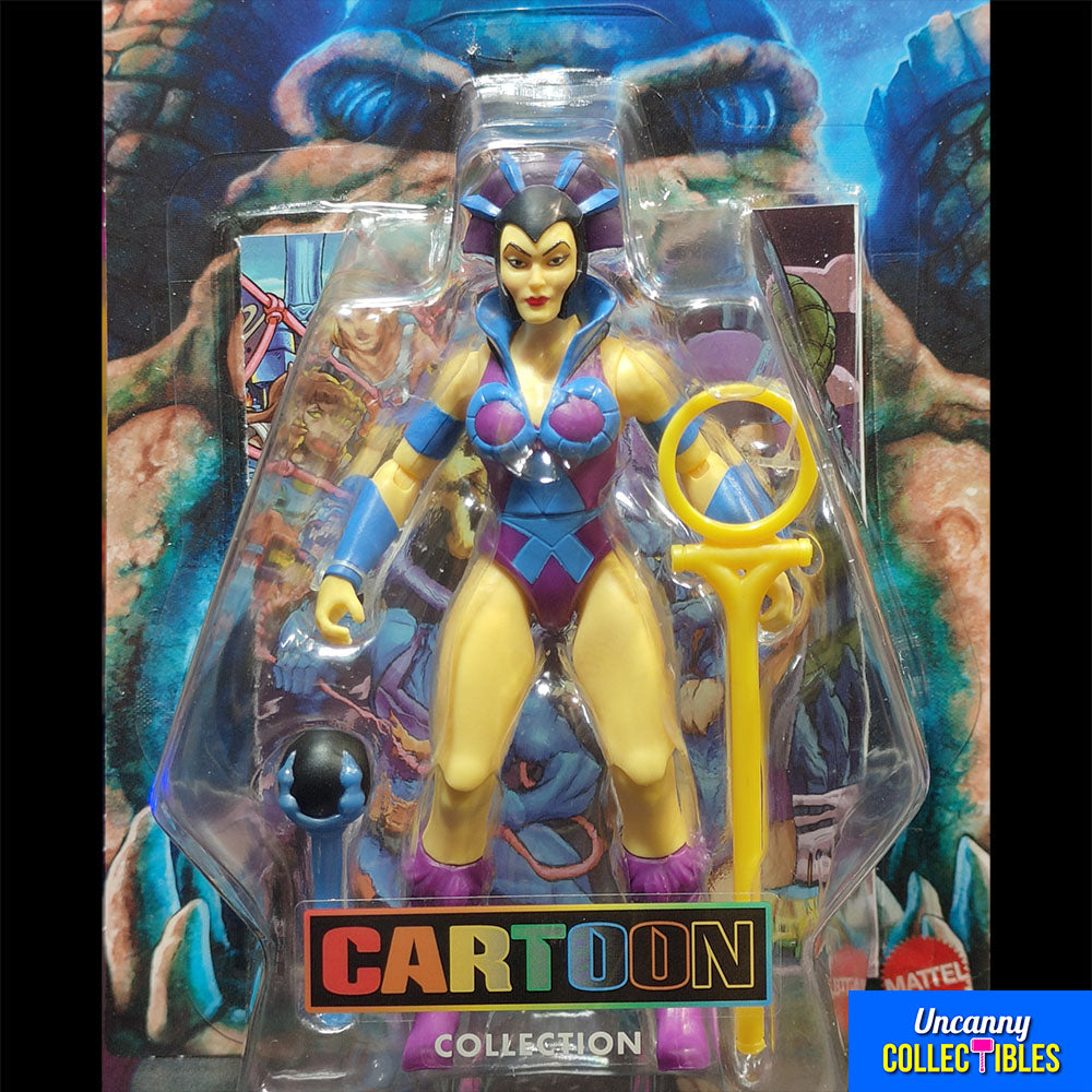 Masters of the Universe Origins Evil Lyn Cartoon Collection Mattel Action Figure 14 cm – Masters of the Universe, Mattel, 14 cm, 2024, brand new collector item, Uncanny Collectibles Dublin Ireland