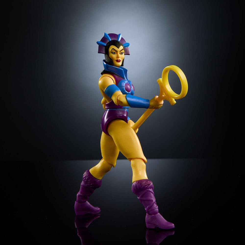 Masters of the Universe Origins Evil Lyn Cartoon Collection Mattel Action Figure 14 cm – Masters of the Universe, Mattel, 14 cm, 2024, brand new collector item, Uncanny Collectibles Dublin Ireland
