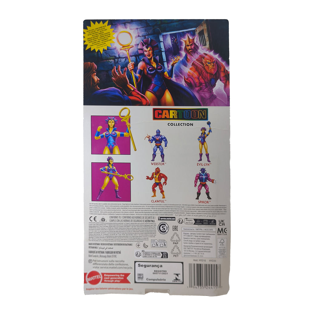 Masters of the Universe Origins Evil-Lyn Cartoon Collection Mattel Action Figure