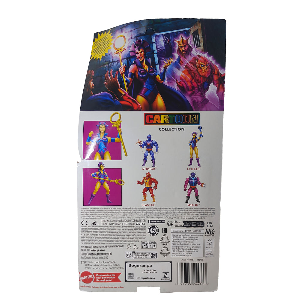 Masters of the Universe Origins Evil-Lyn Cartoon Collection Mattel Action Figure