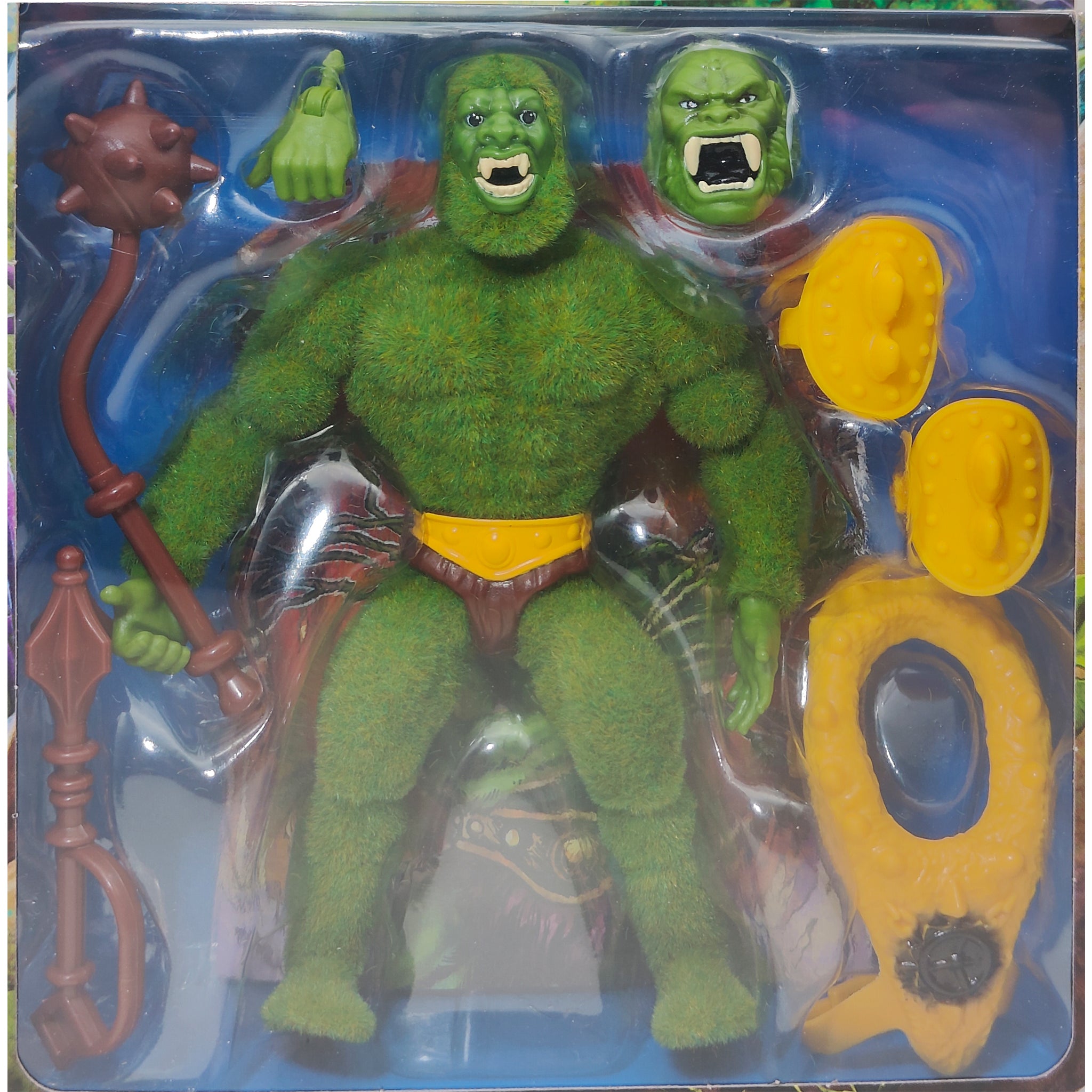 Masters of the Universe Origins Flocked Moss Man Deluxe Mattel Action Figure