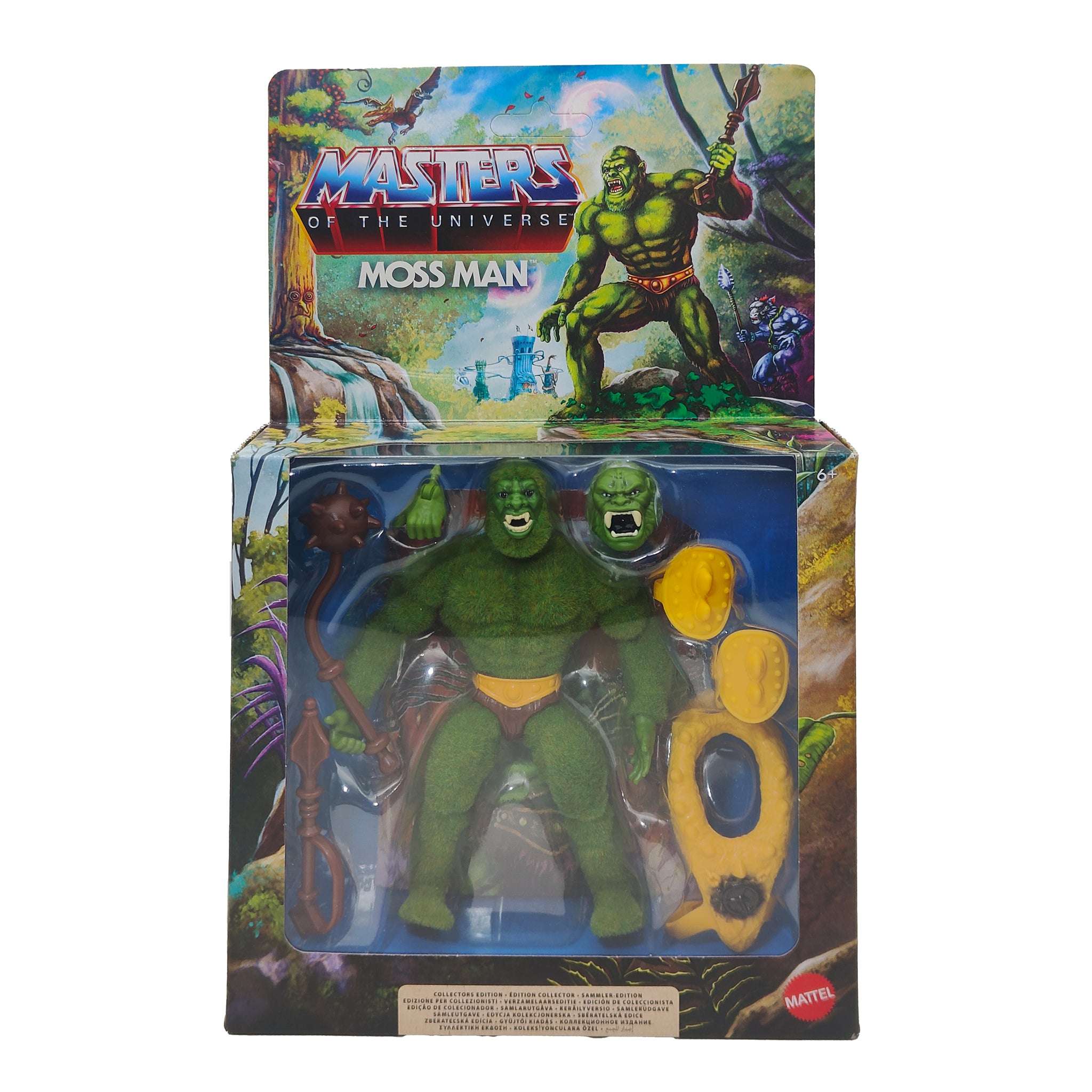Masters of the Universe Origins Flocked Moss Man Deluxe Mattel Action Figure