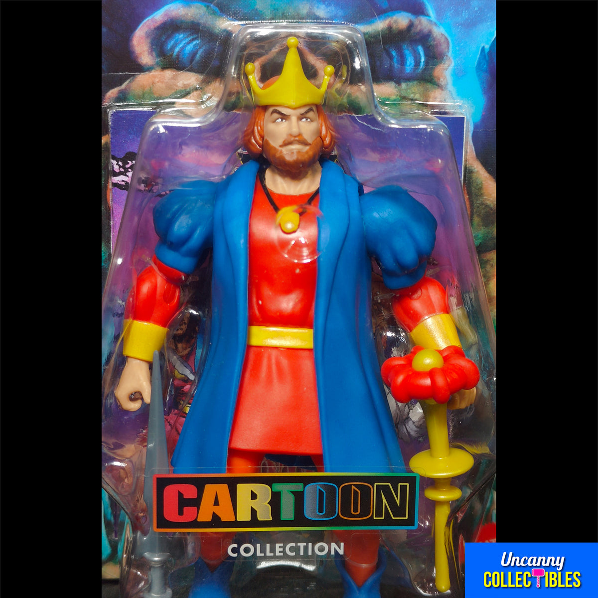 Masters of the Universe Origins King Randor Cartoon Collection Mattel Figure