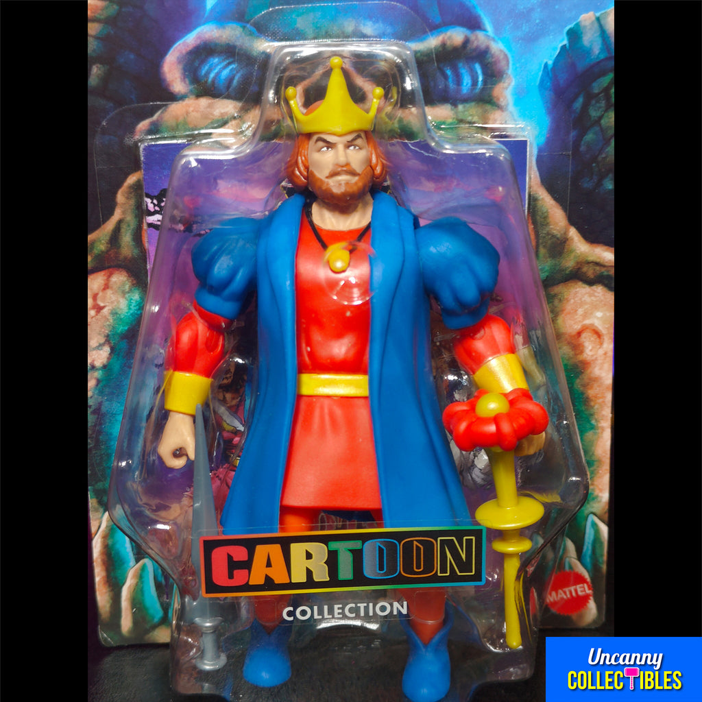 Masters of the Universe Origins King Randor Cartoon Collection Mattel Figure