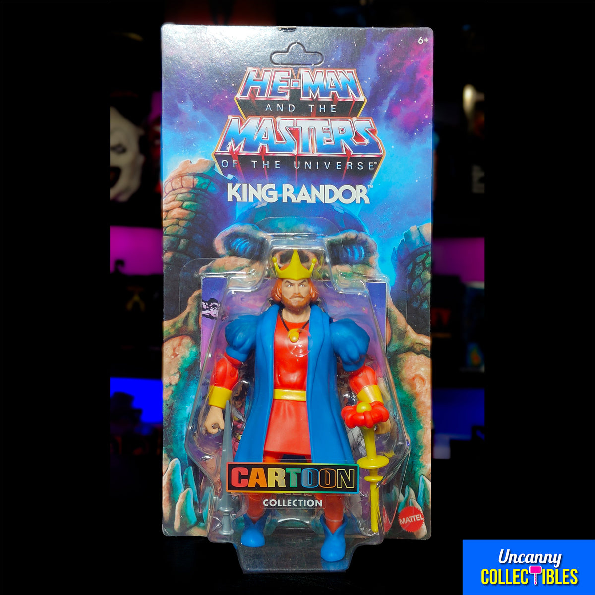 Masters of the Universe Origins King Randor Cartoon Collection Mattel Figure