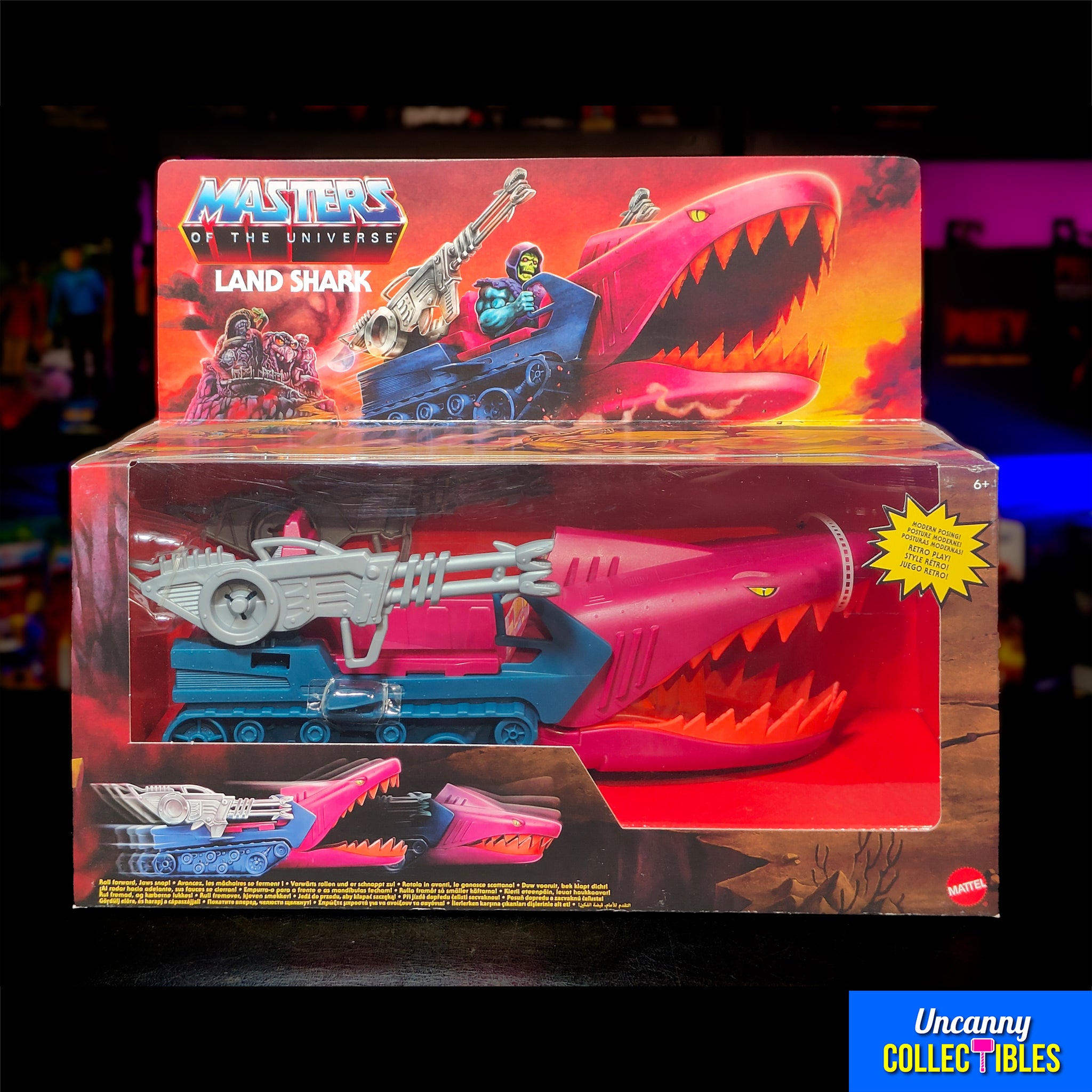 Masters of the Universe Origins Land Shark Vehicle Mattel 2021