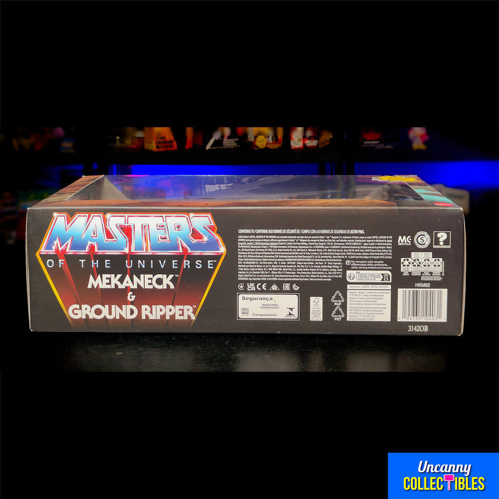 Masters of the Universe Origins Mekaneck And Ground Ripper Mattel 2022
