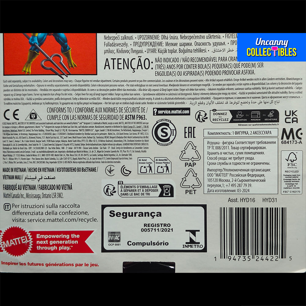 Masters of the Universe Origins Mer-Man Cartoon Collection Mattel Action Figure 14 cm – Masters of the Universe, Mattel, 14 cm, 2024, brand new collector item, Uncanny Collectibles Dublin Ireland