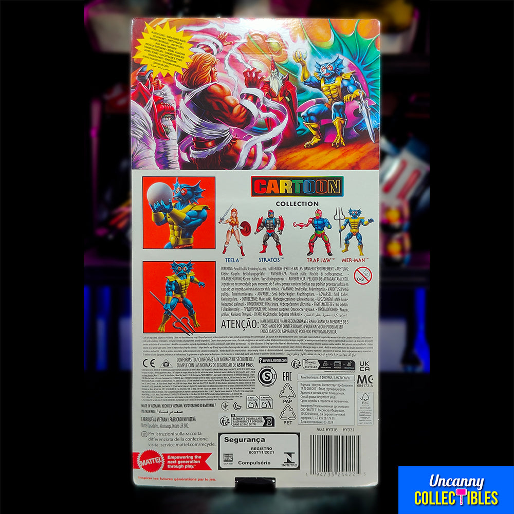 Masters of the Universe Origins Mer-Man Cartoon Collection Mattel Action Figure 14 cm – Masters of the Universe, Mattel, 14 cm, 2024, brand new collector item, Uncanny Collectibles Dublin Ireland