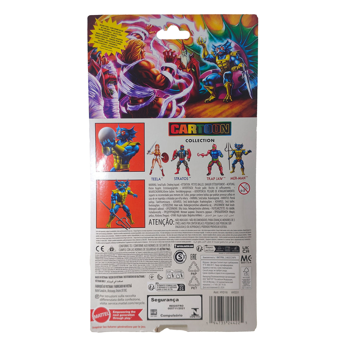 Masters of the Universe Origins Mer-Man Cartoon Collection Mattel Action Figure