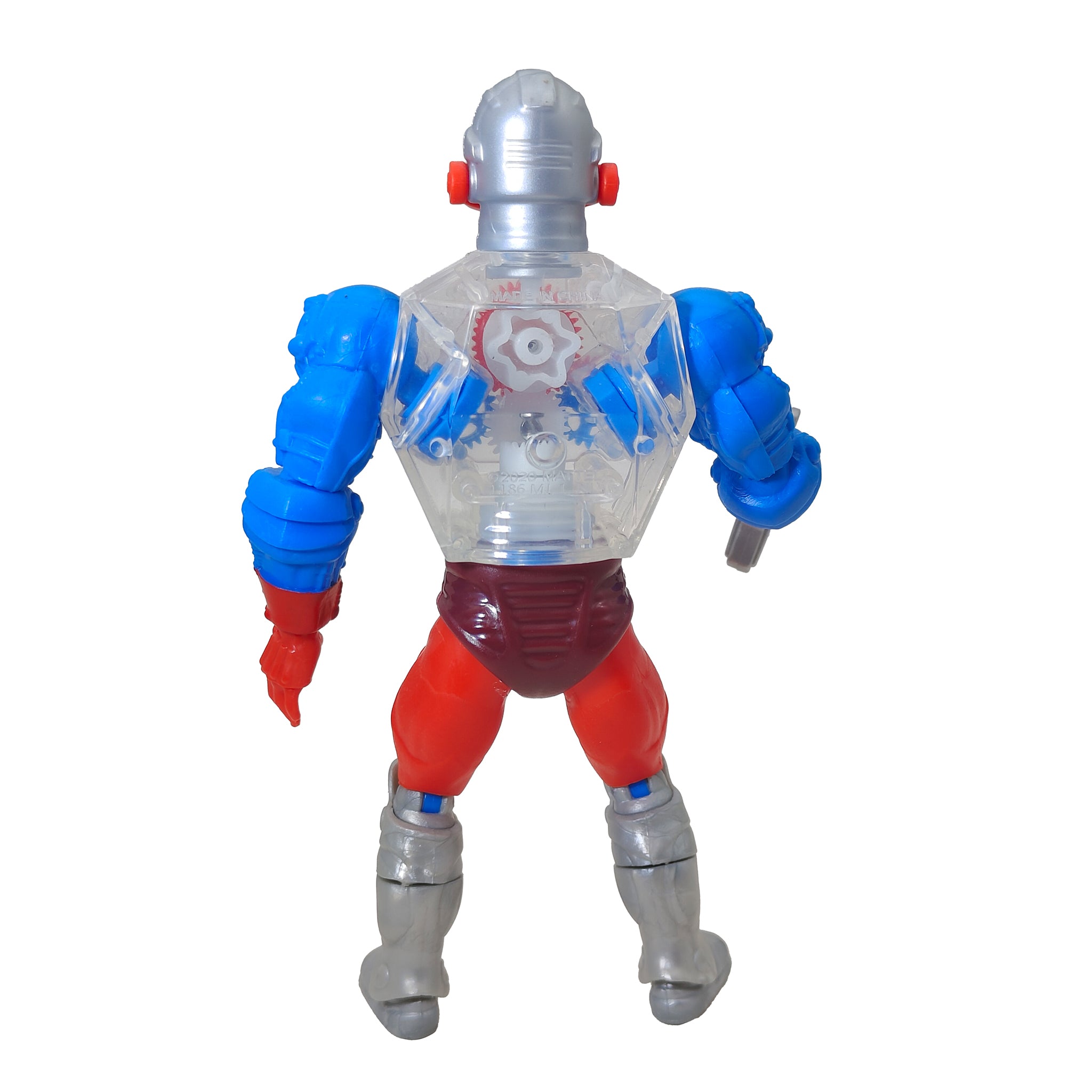 Masters of the Universe Origins Roboto Mattel Action Figure 2020 – Masters of the Universe, Mattel, 14 cm, 2020, pre-owned collector piece, Uncanny Collectibles Dublin Ireland