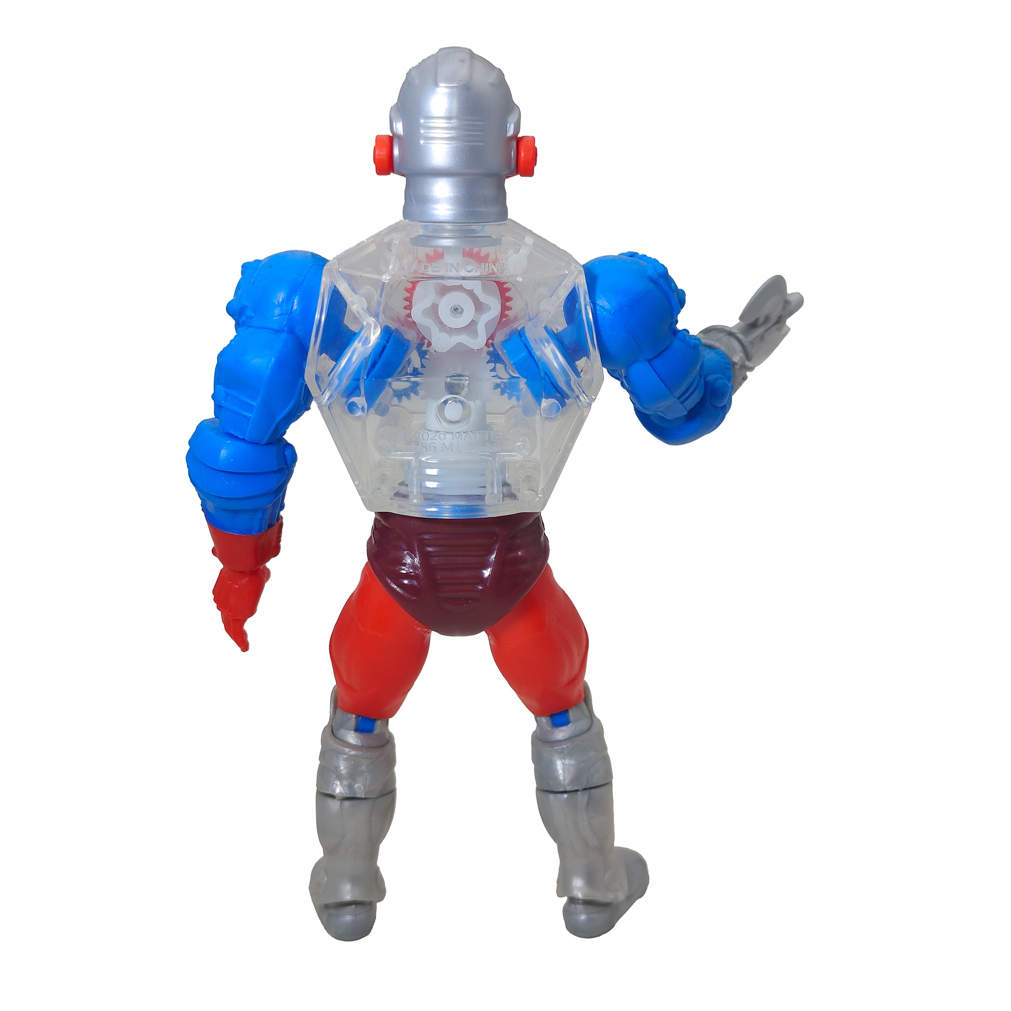 Masters of the Universe Origins Roboto Mattel Action Figure 2020 – Masters of the Universe, Mattel, 14 cm, 2020, pre-owned collector piece, Uncanny Collectibles Dublin Ireland