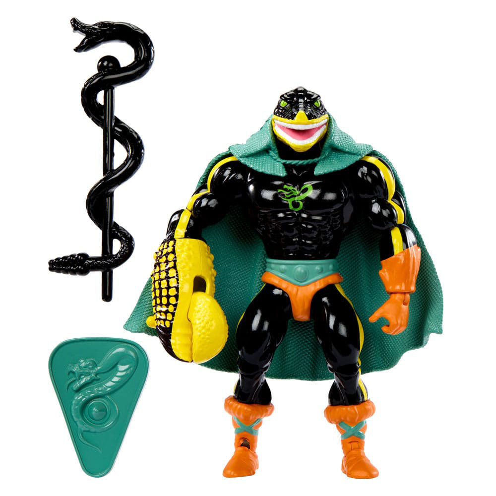 Masters of the Universe Origins Snake Men Lord Gr'Asp Mattel Action Figure 14 cm – Masters of the Universe, Mattel, 14 cm, 2024, brand new collector item, Uncanny Collectibles Dublin Ireland