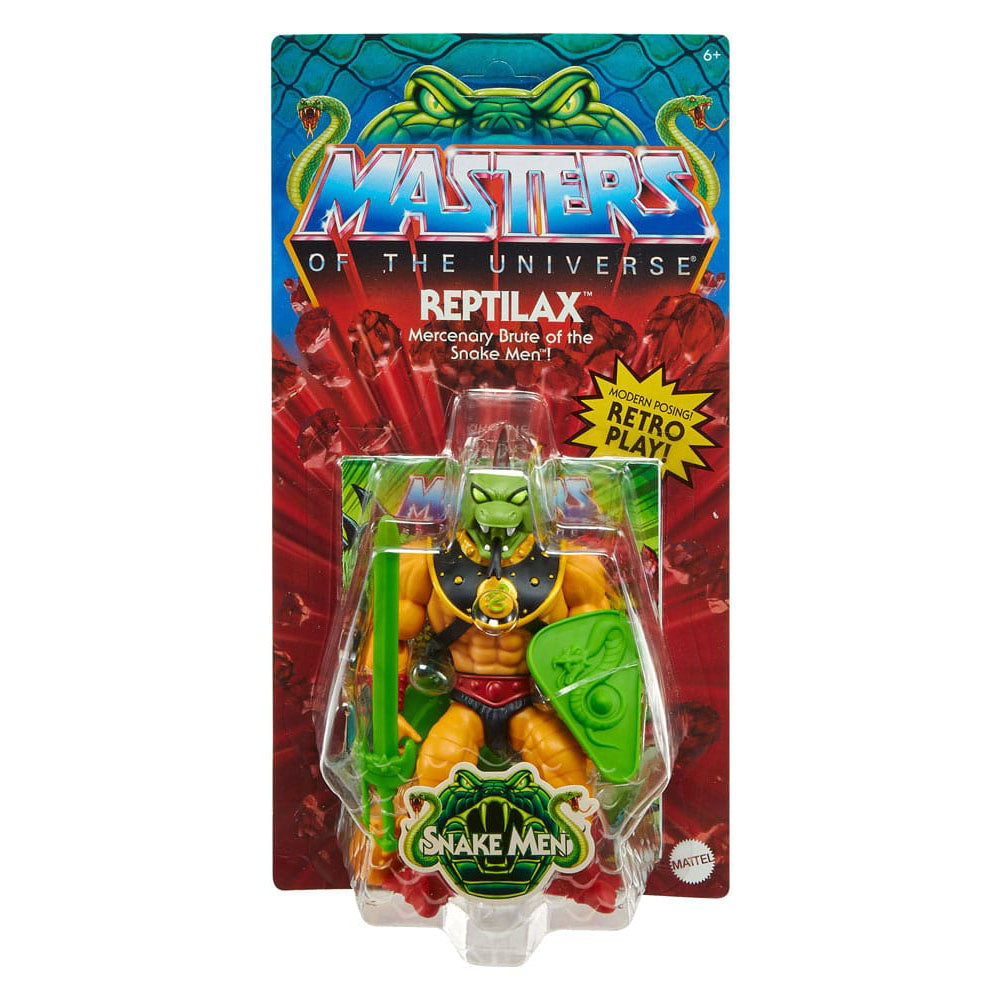 Masters of the Universe Origins Snake Men Reptilax Mattel Action Figure 14 cm