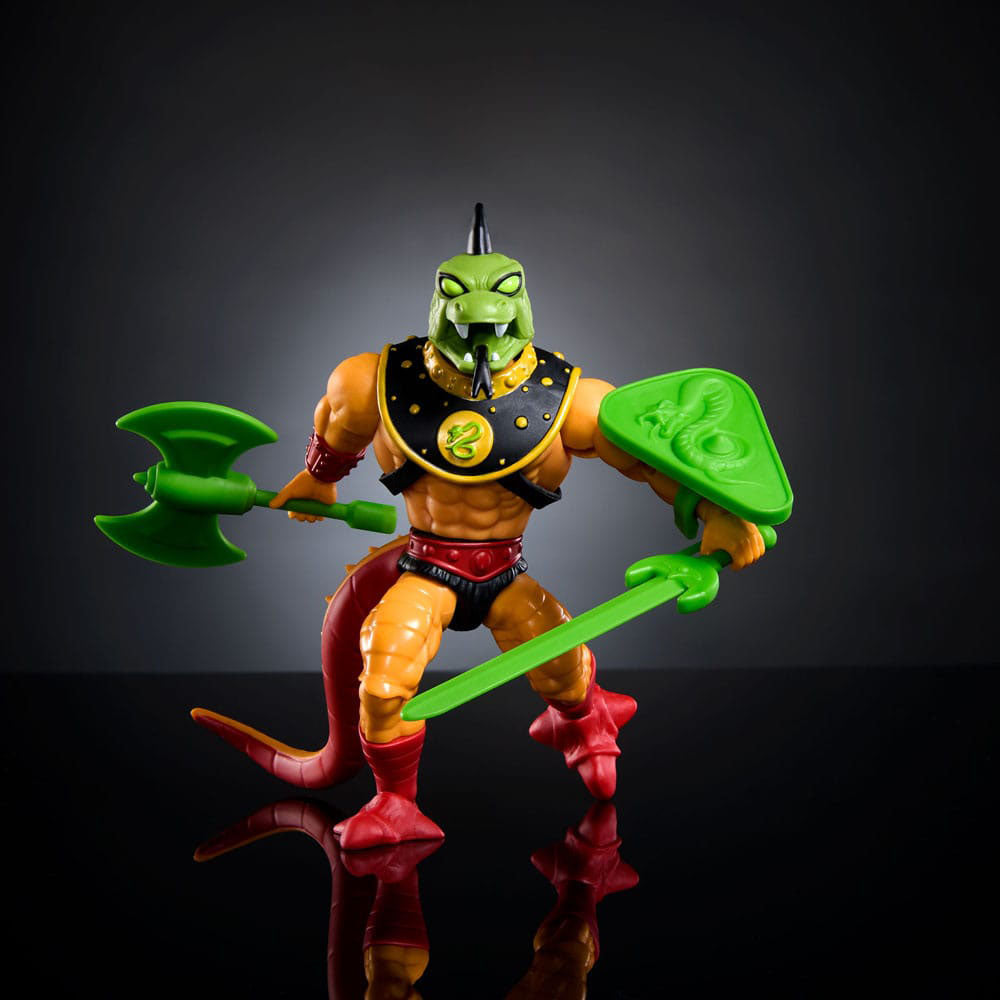 Masters of the Universe Origins Snake Men Reptilax Mattel Action Figure 14 cm