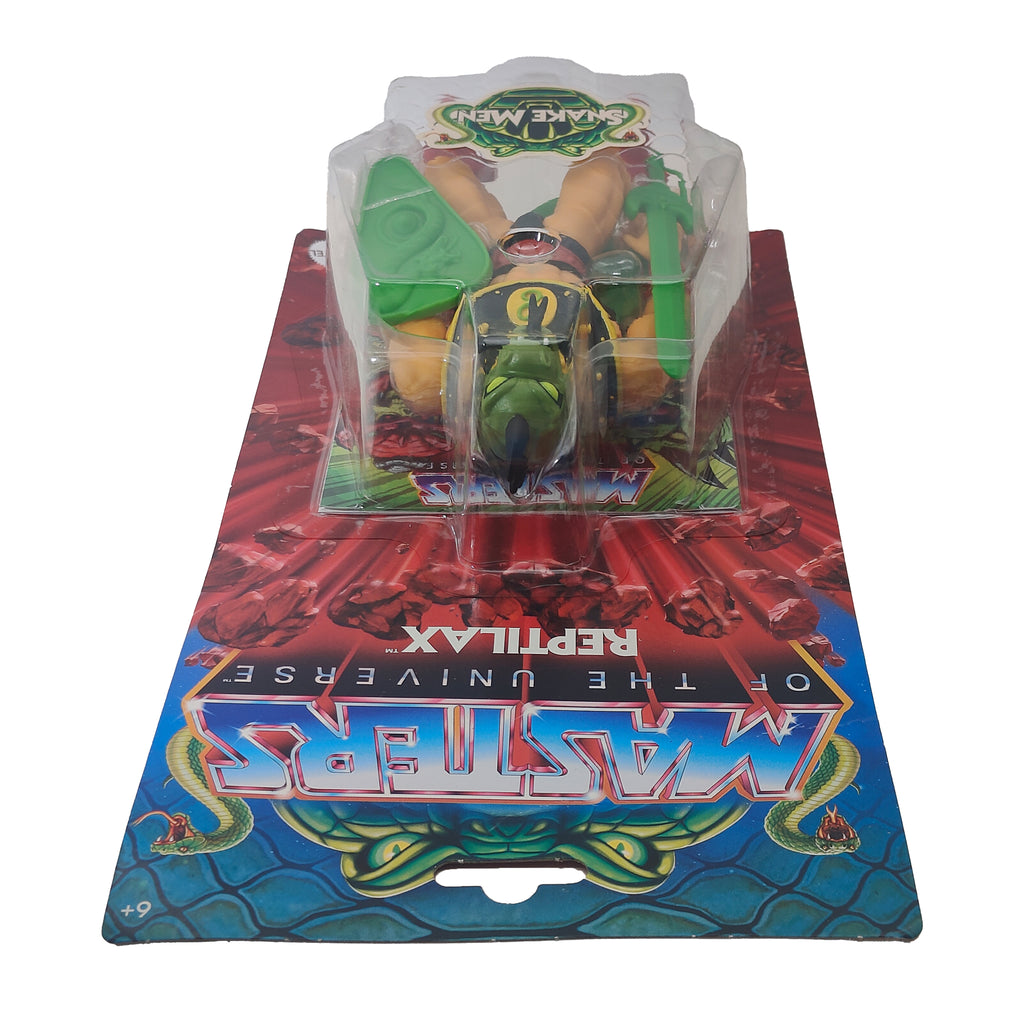 Masters of the Universe Origins Snake Men Reptilax Mattel Action Figure 2024 – Masters of the Universe, Mattel, 14 cm, 2024, pre-owned collector piece, Uncanny Collectibles Dublin Ireland
