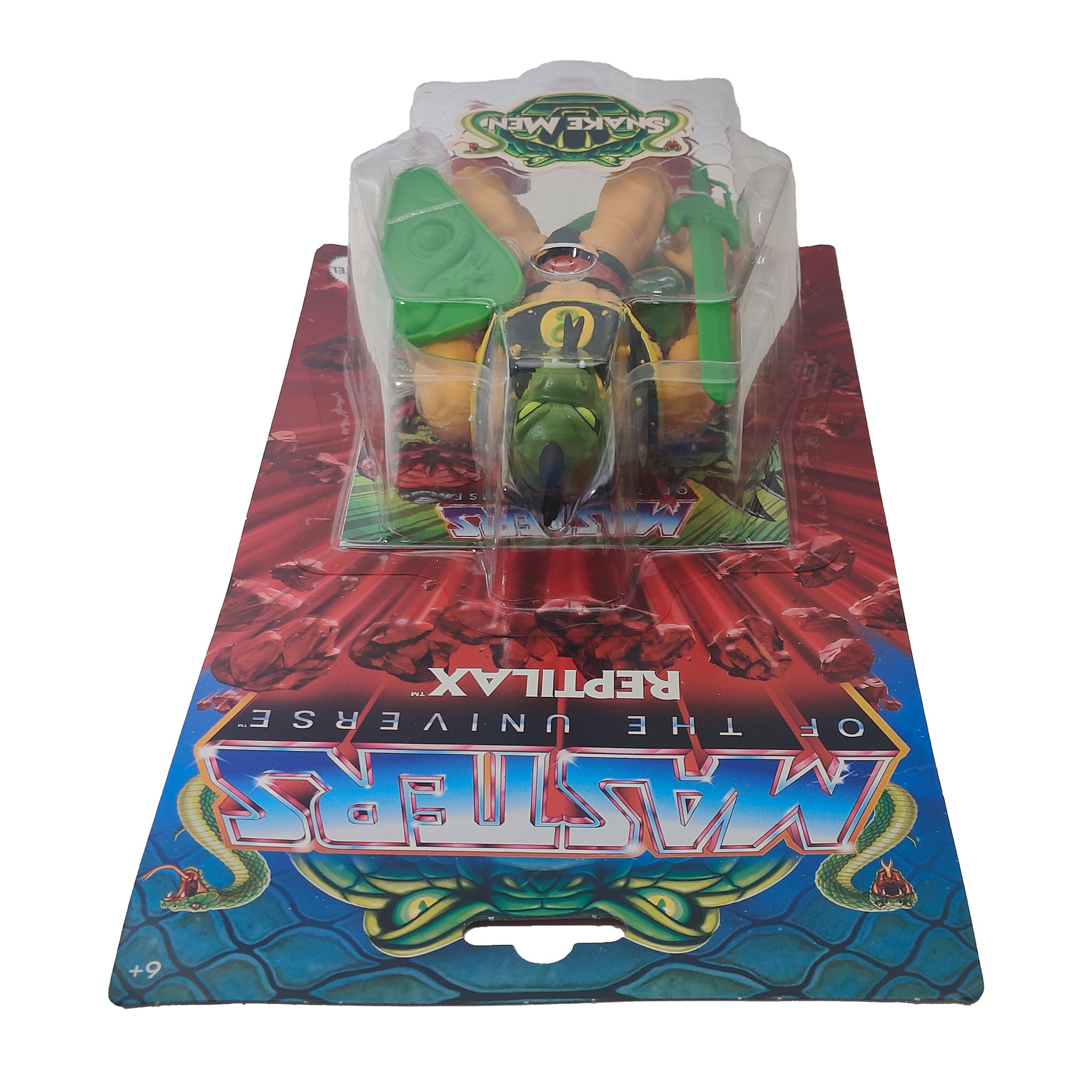 Masters of the Universe Origins Snake Men Reptilax Mattel Action Figure 2024 – Masters of the Universe, Mattel, 14 cm, 2024, pre-owned collector piece, Uncanny Collectibles Dublin Ireland