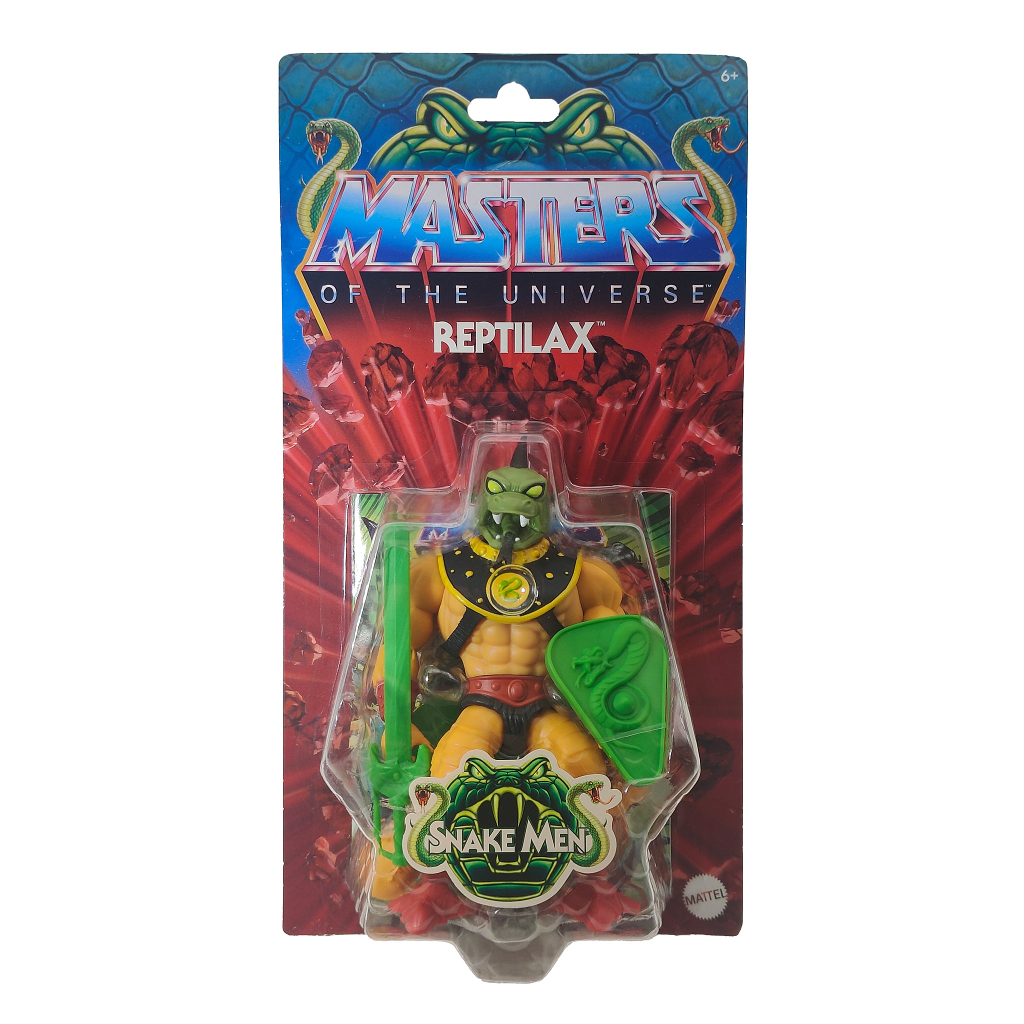 Masters of the Universe Origins Snake Men Reptilax Mattel Action Figure 2024 – Masters of the Universe, Mattel, 14 cm, 2024, pre-owned collector piece, Uncanny Collectibles Dublin Ireland
