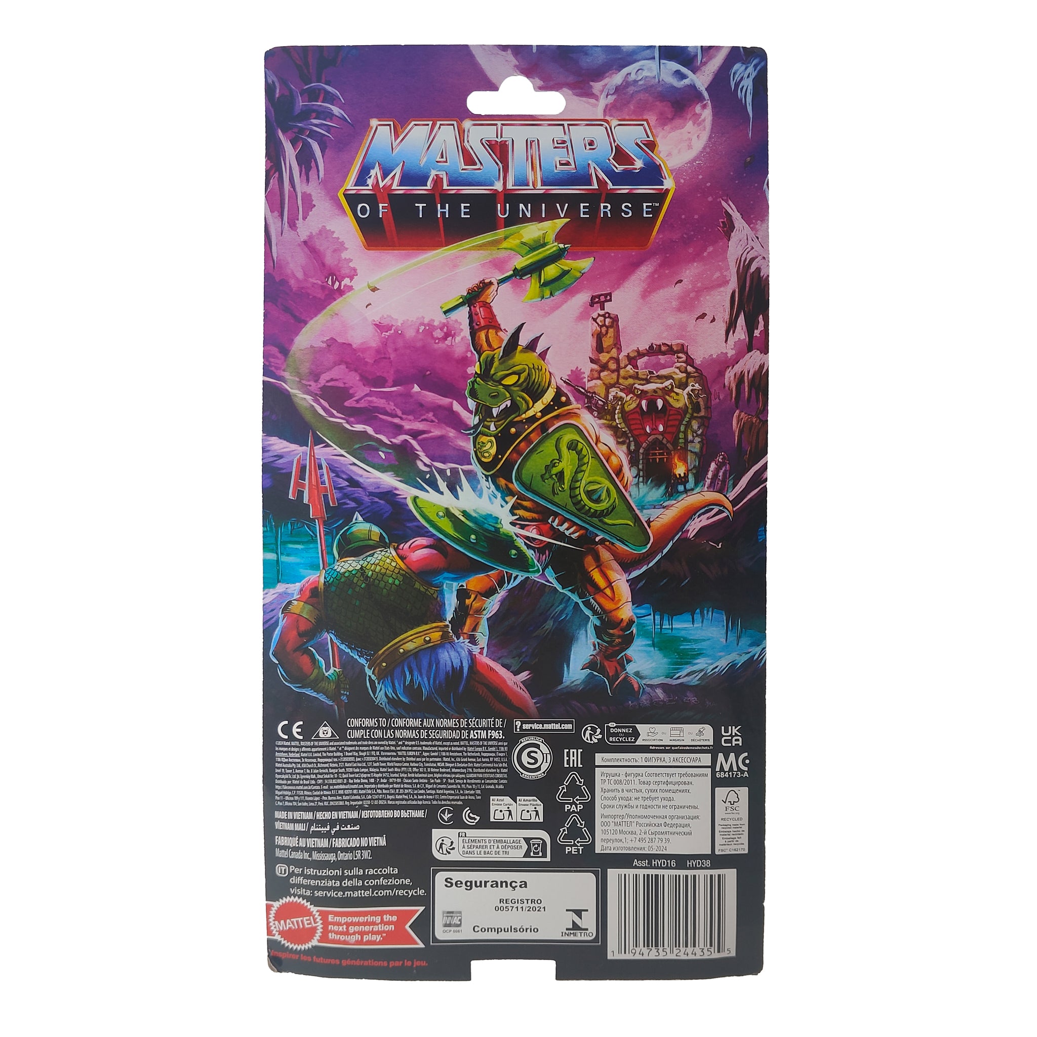 Masters of the Universe Origins Snake Men Reptilax Mattel Action Figure 2024 – Masters of the Universe, Mattel, 14 cm, 2024, pre-owned collector piece, Uncanny Collectibles Dublin Ireland