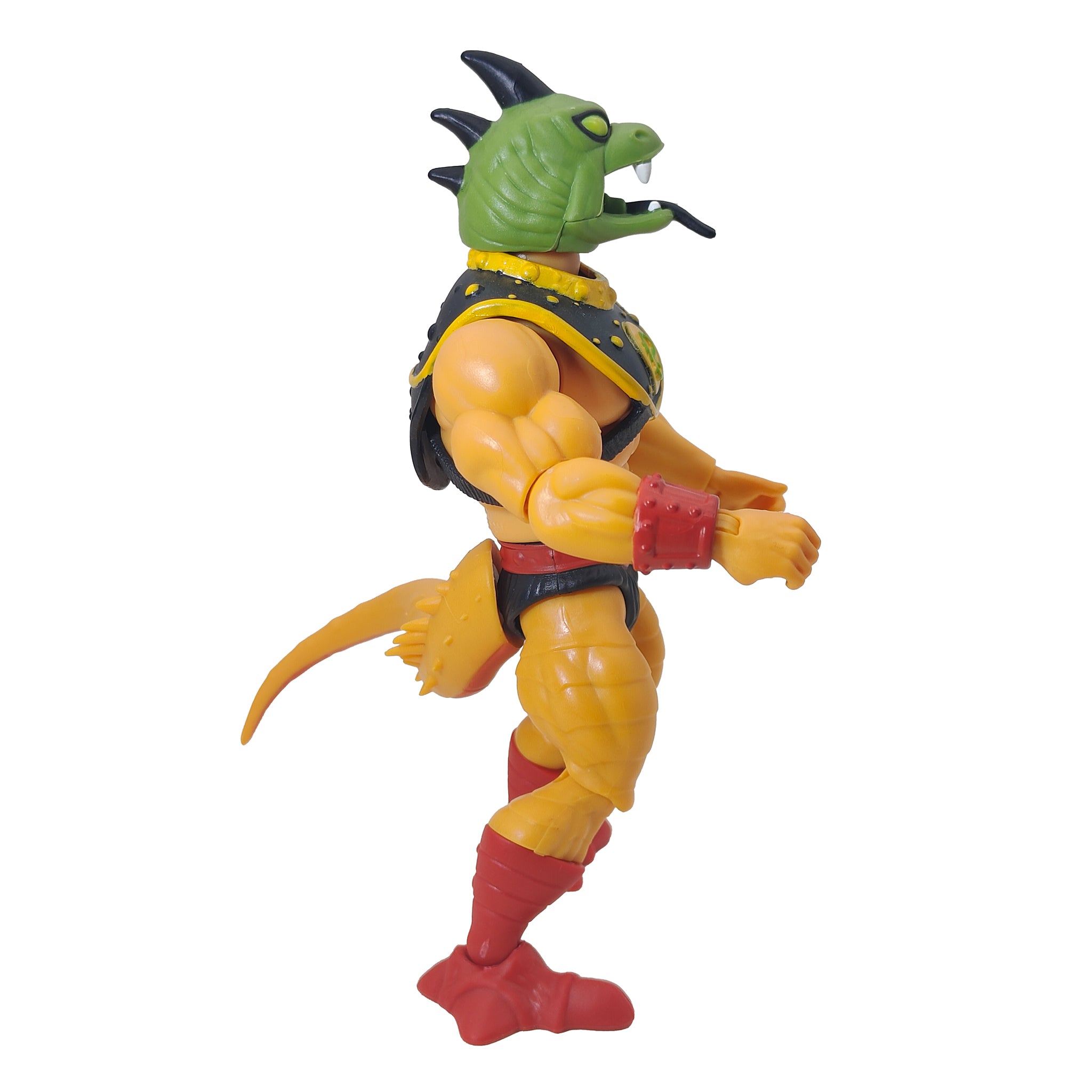 Masters of the Universe Origins Snake Men Reptilax Mattel Action Figure 2024 – Masters of the Universe, Mattel, 14 cm, 2024, pre-owned collector piece, Uncanny Collectibles Dublin Ireland